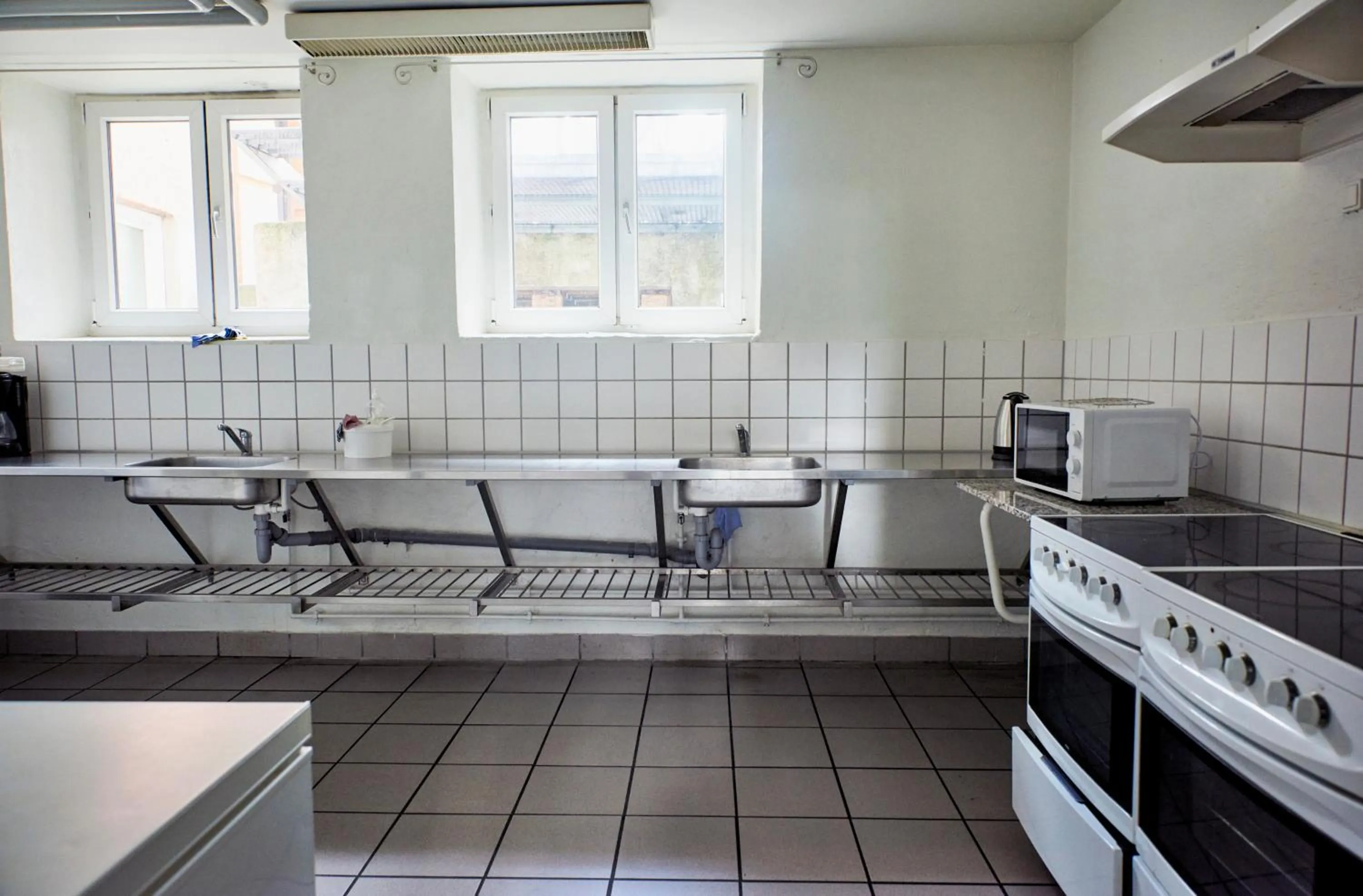 Communal kitchen in Danhostel Odense City