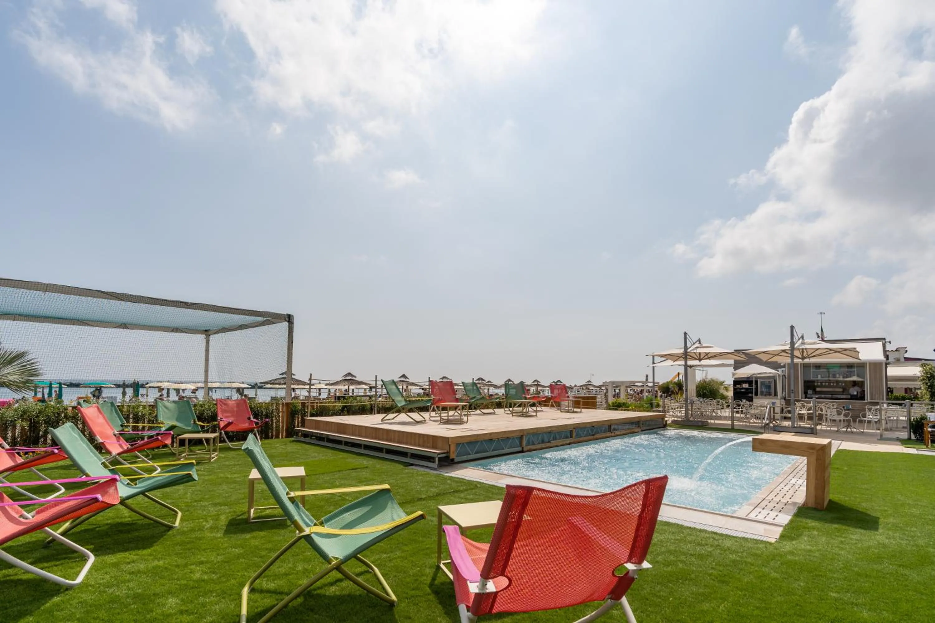 Swimming pool in Hotel Savini