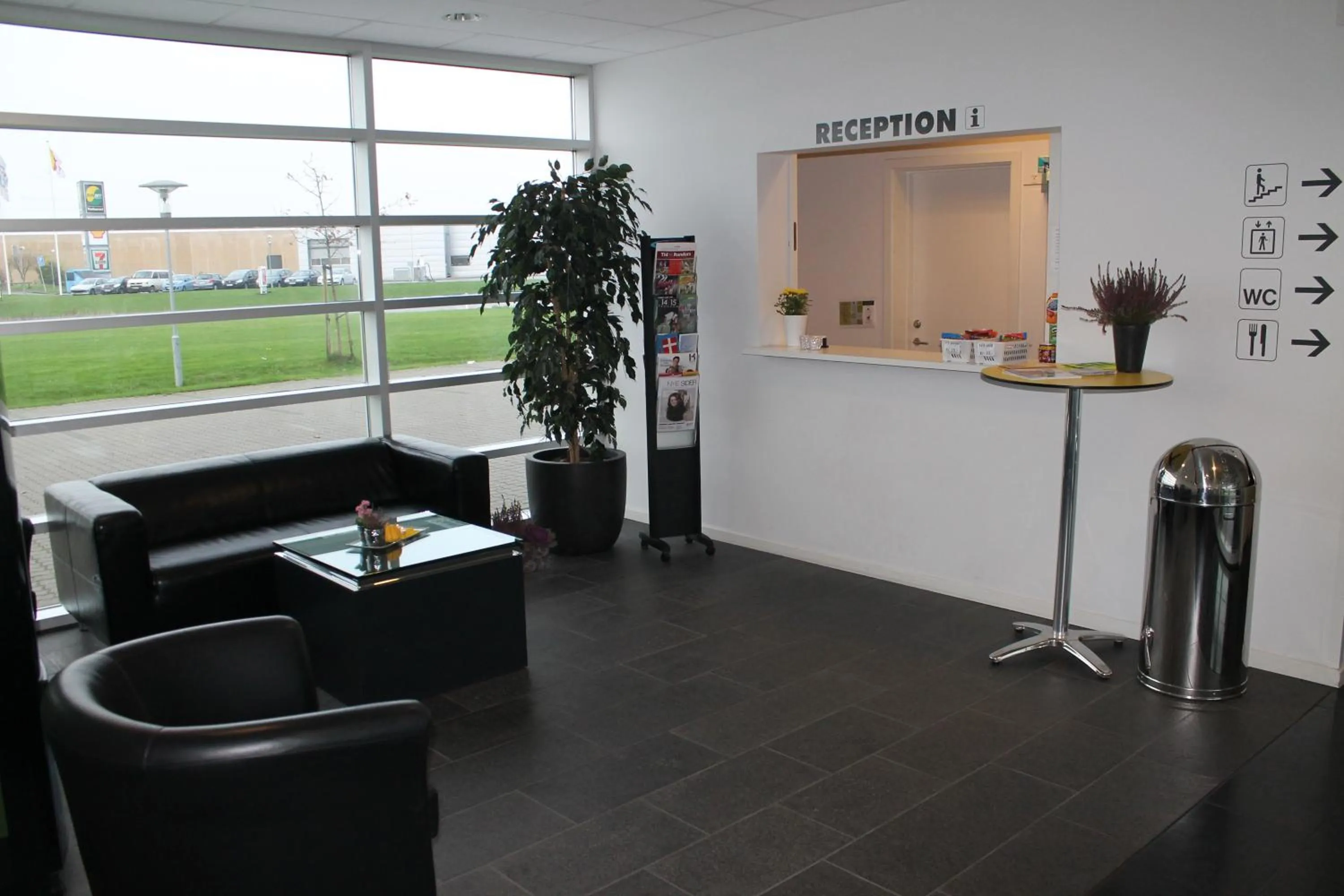 Lobby or reception in Motel X