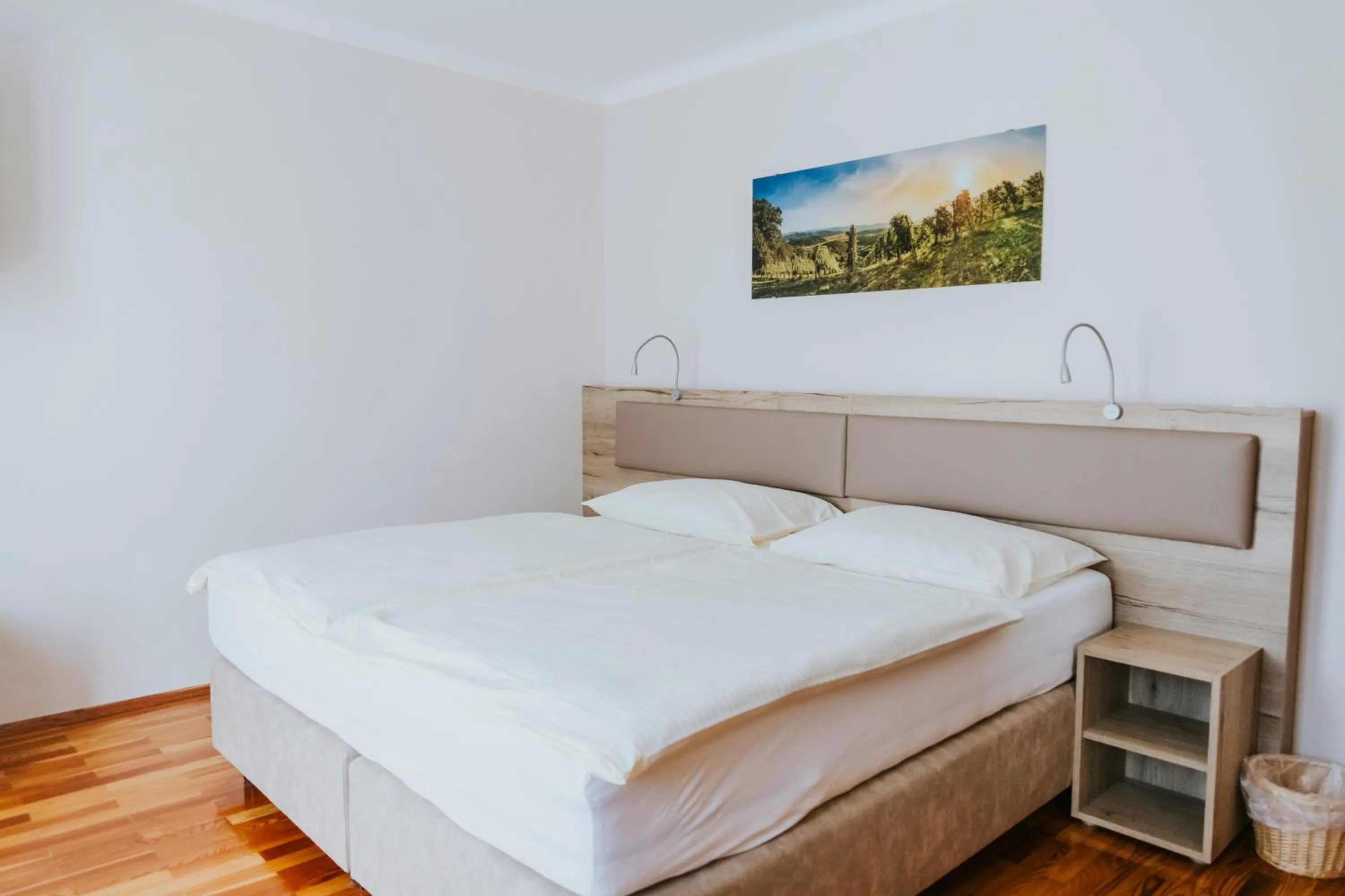 Bed in Gasthaus zur Waldschenke