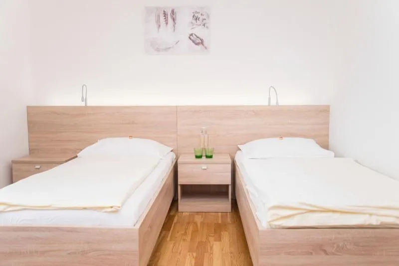 Bed in Gasthaus zur Waldschenke