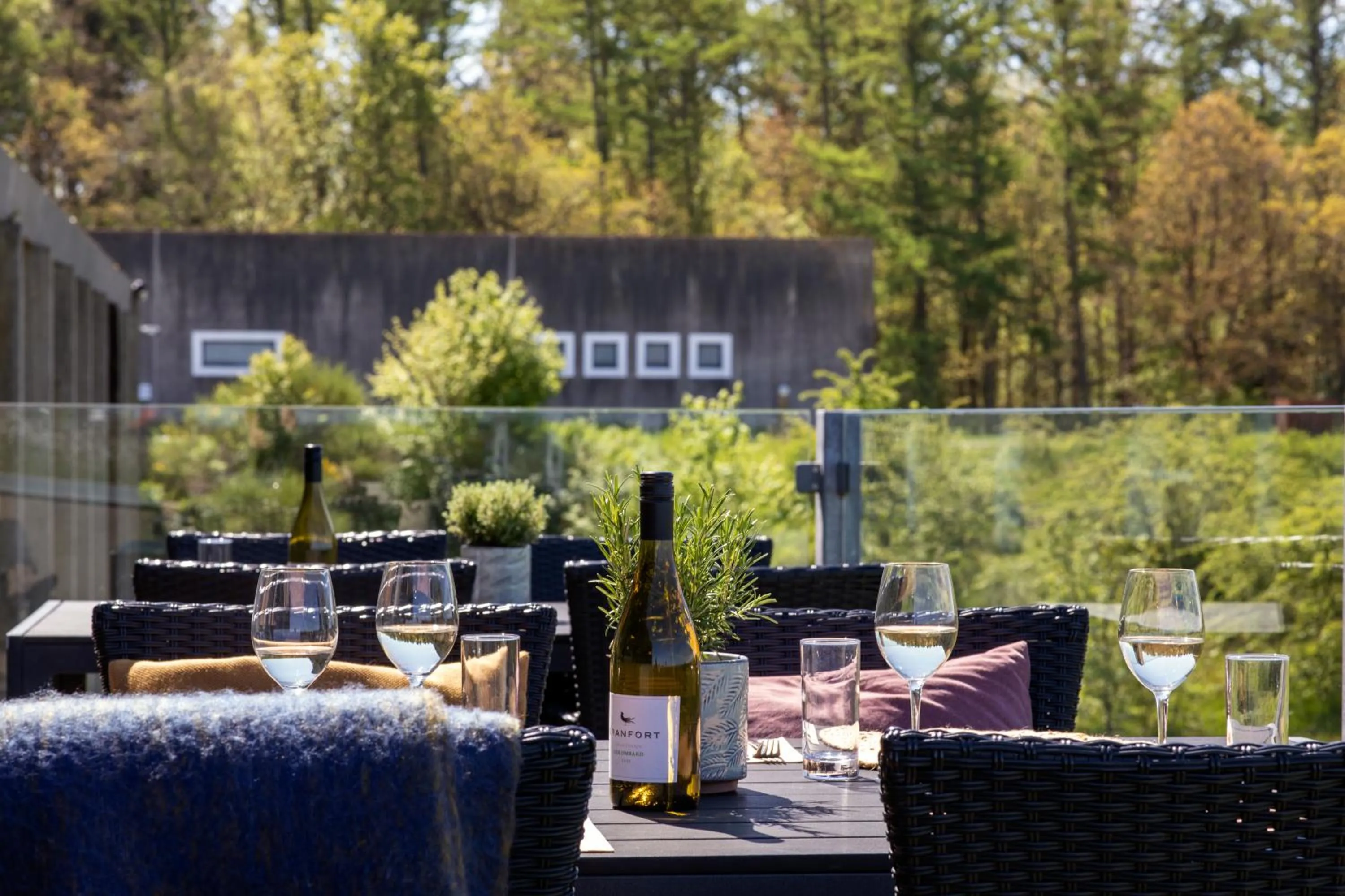 Balcony/Terrace in Hotel Toppen af Ebeltoft