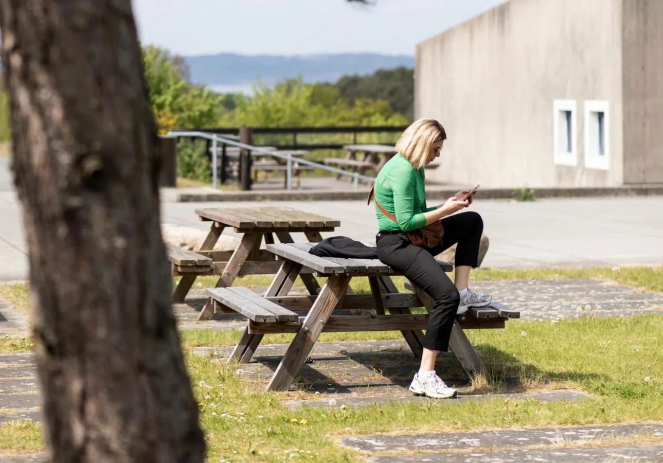 Garden in Hotel Toppen af Ebeltoft