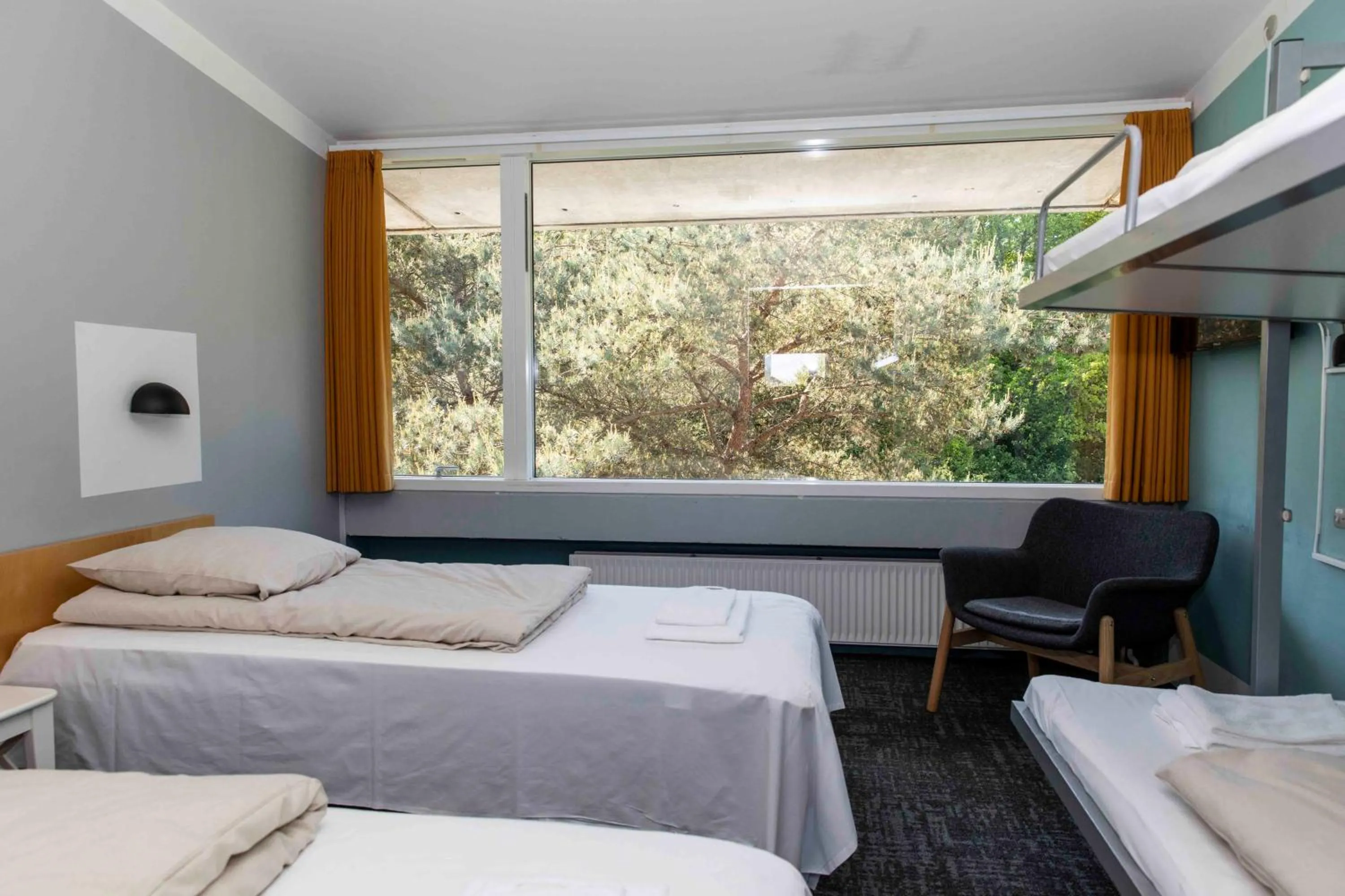 Bed in Hotel Toppen af Ebeltoft