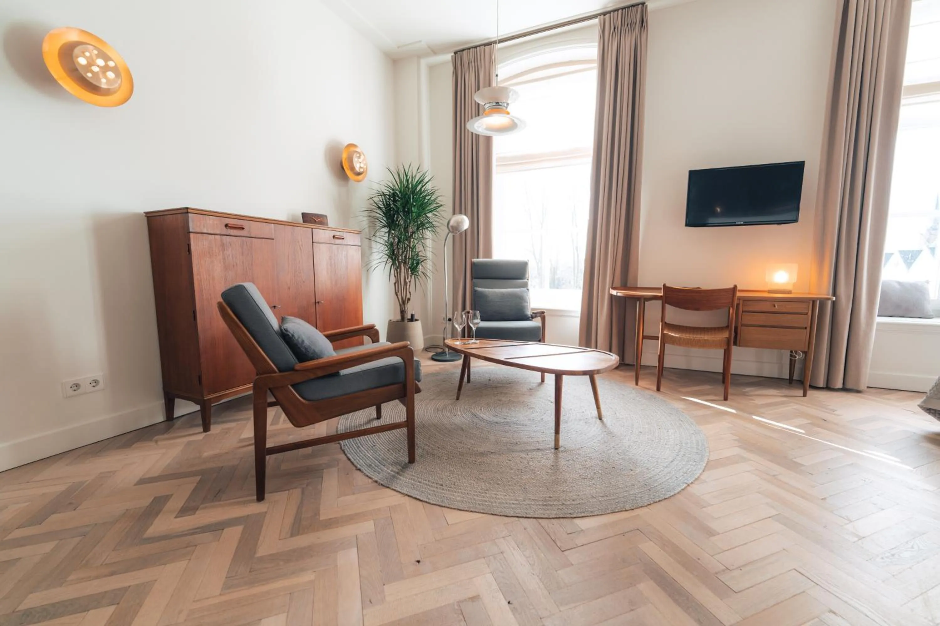 Seating area in Boutique Hotel De Witte Dame