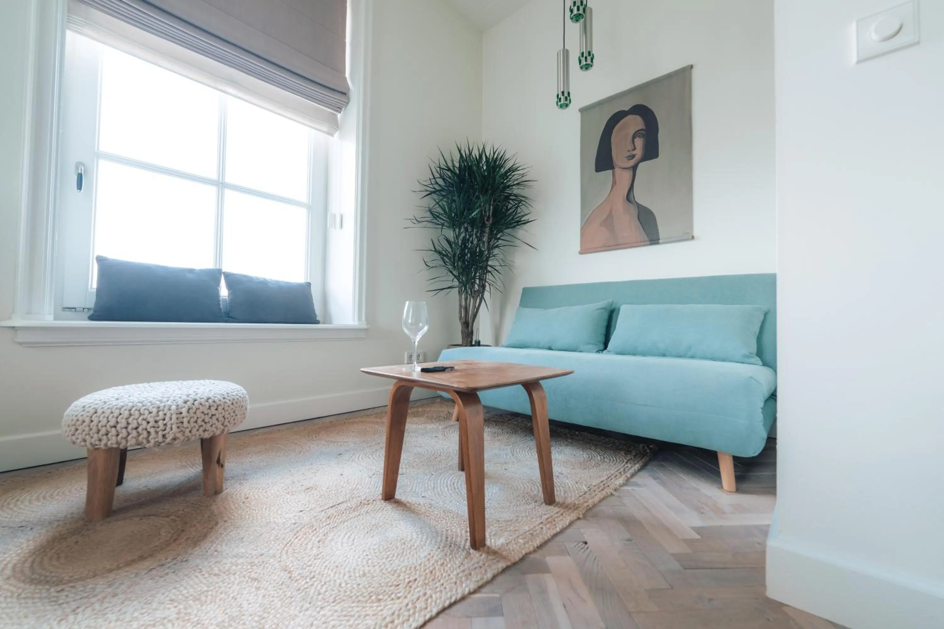 Seating area in Boutique Hotel De Witte Dame