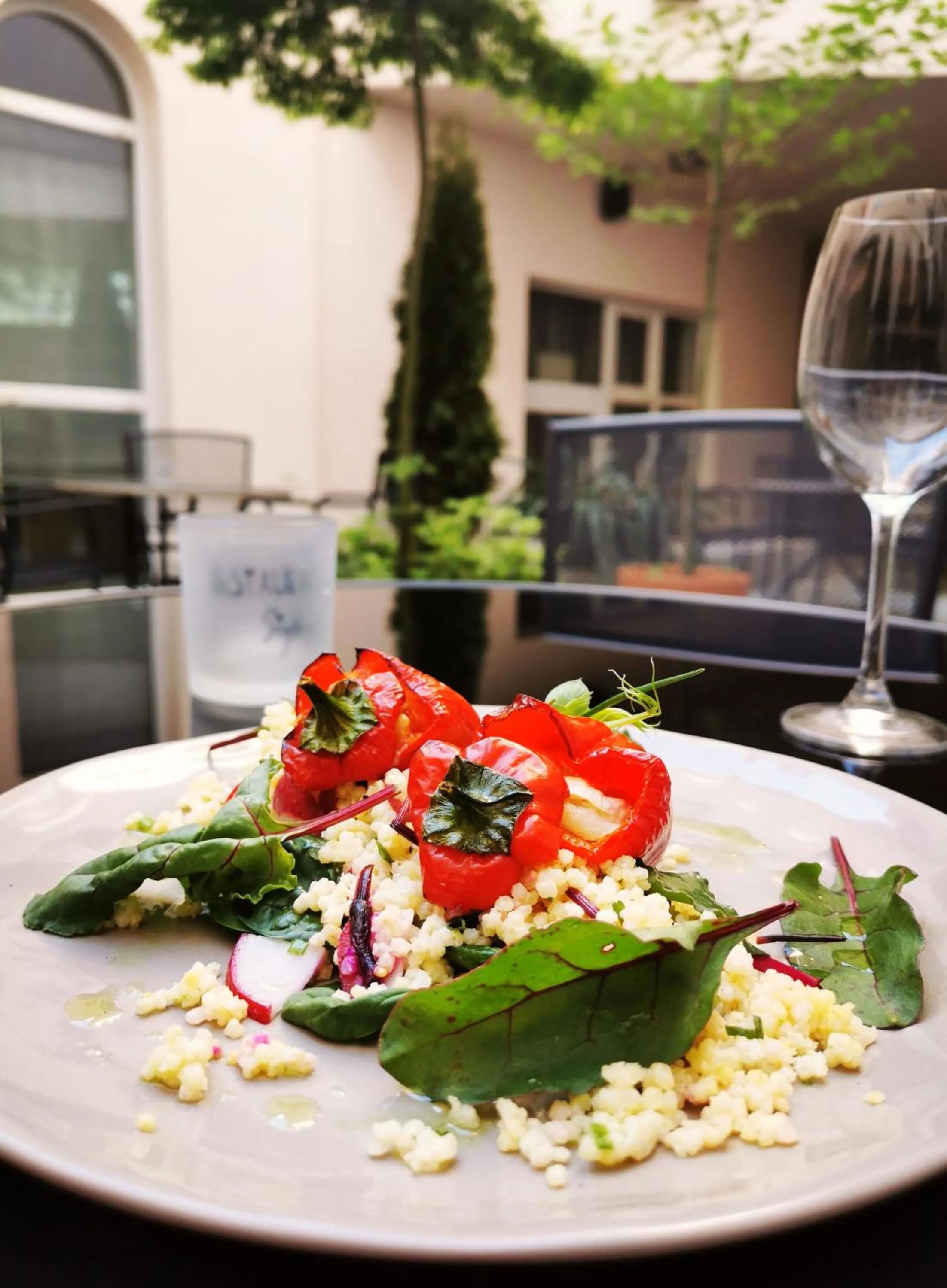 Patio in Europejski Boutique Hotel