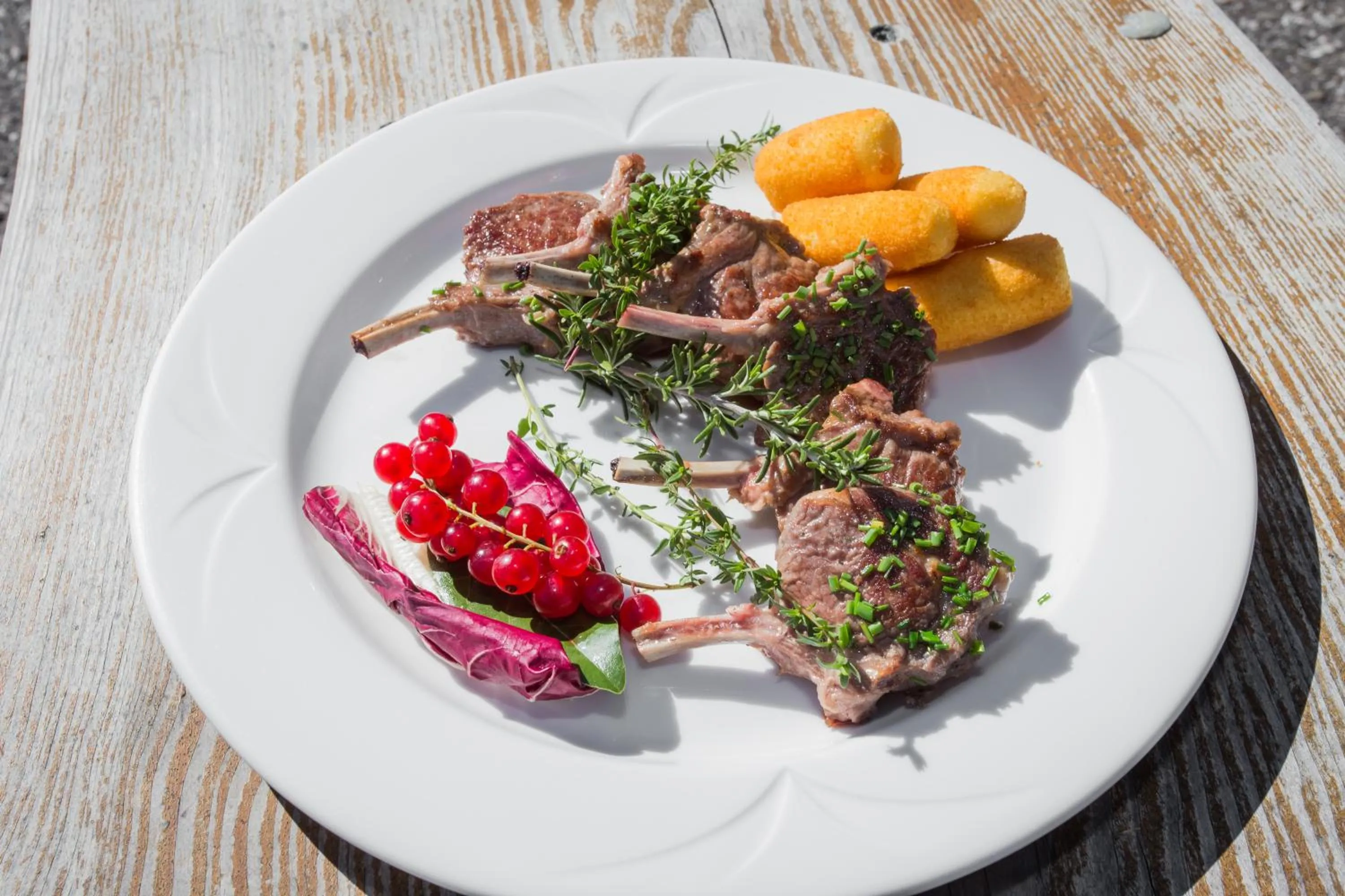 Food close-up in Gasthaus zum Weissen Kreuz