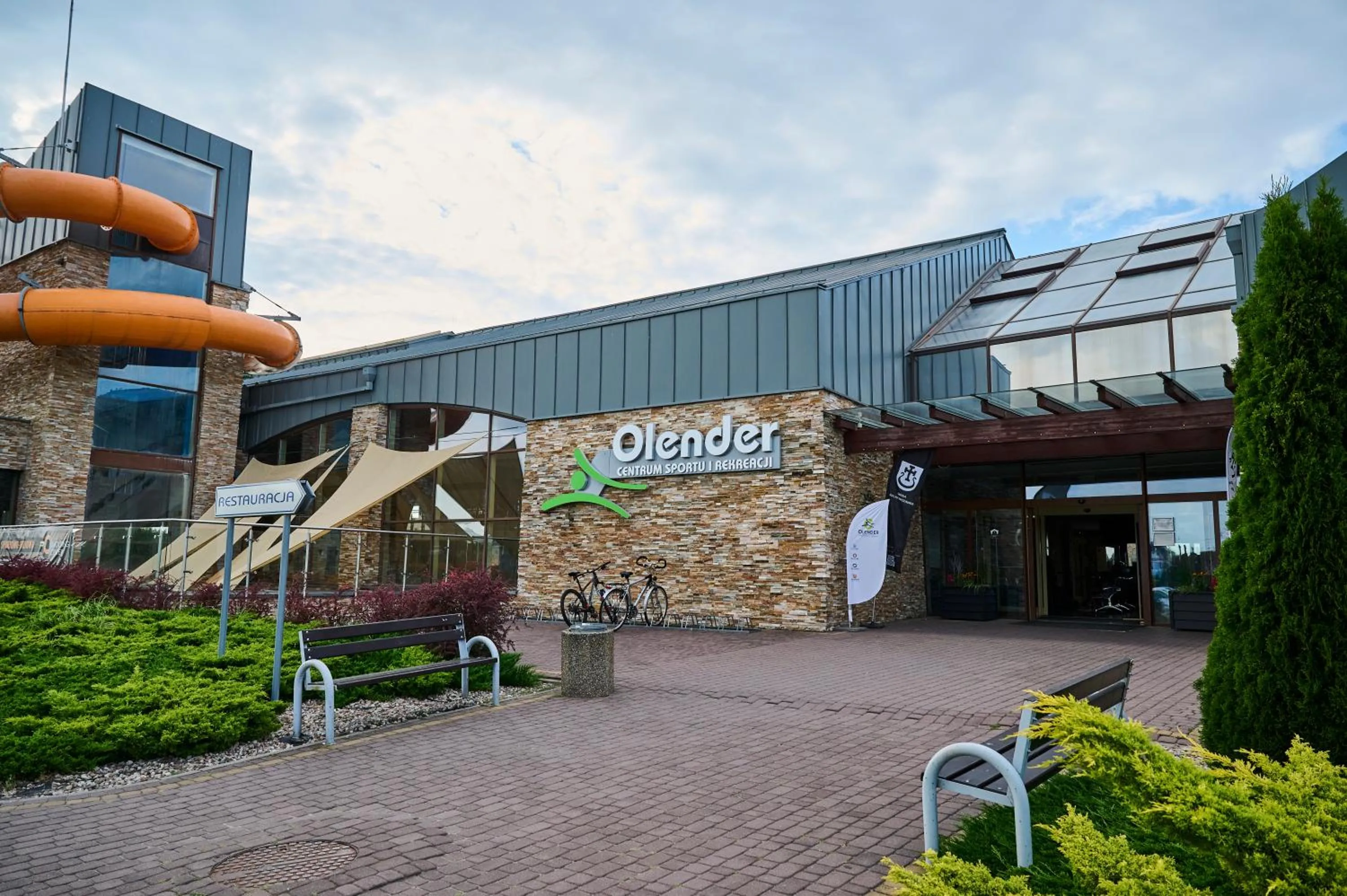 Property building in Hotel i Aquapark Olender