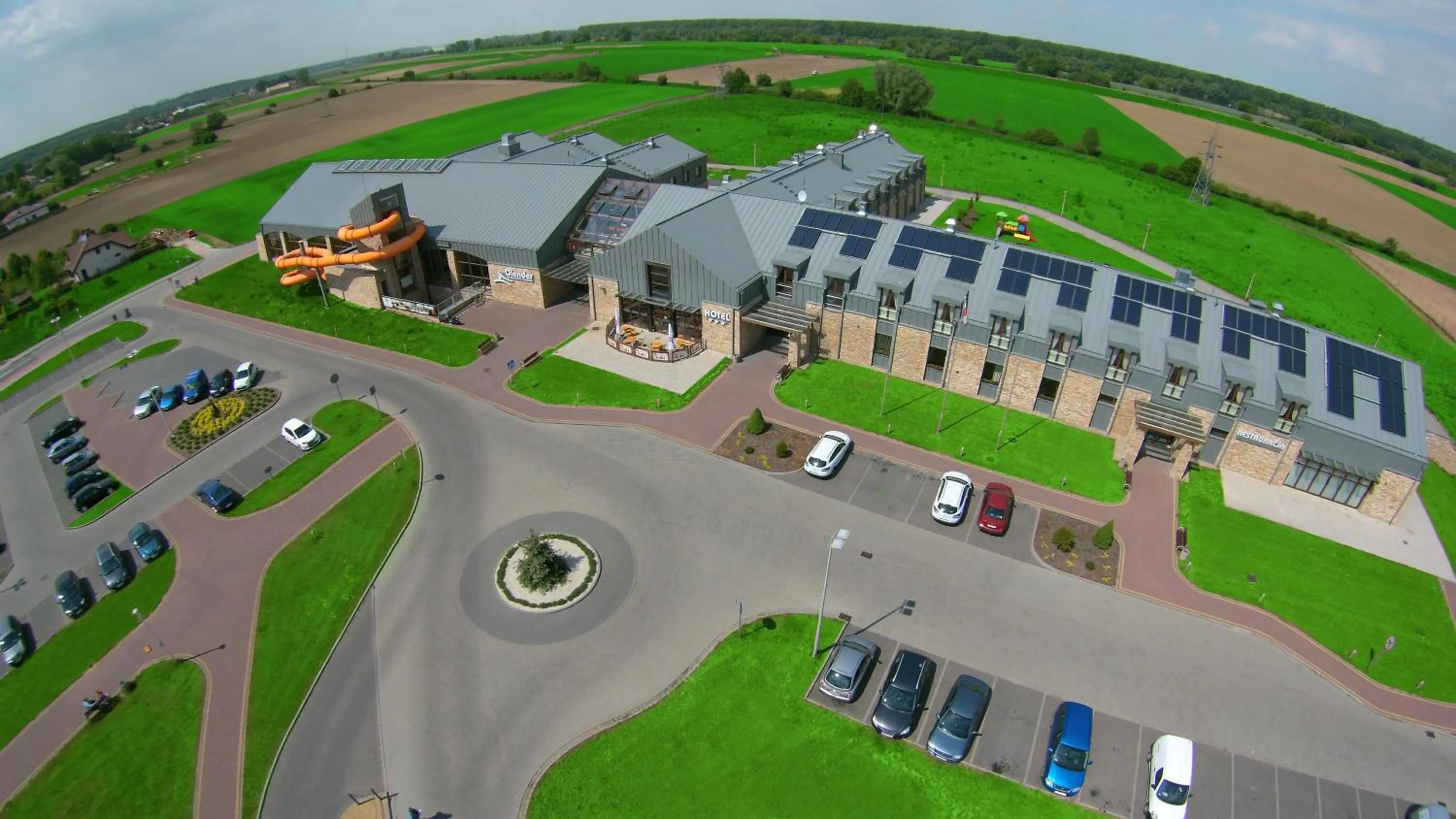 Bird's eye view in Hotel i Aquapark Olender