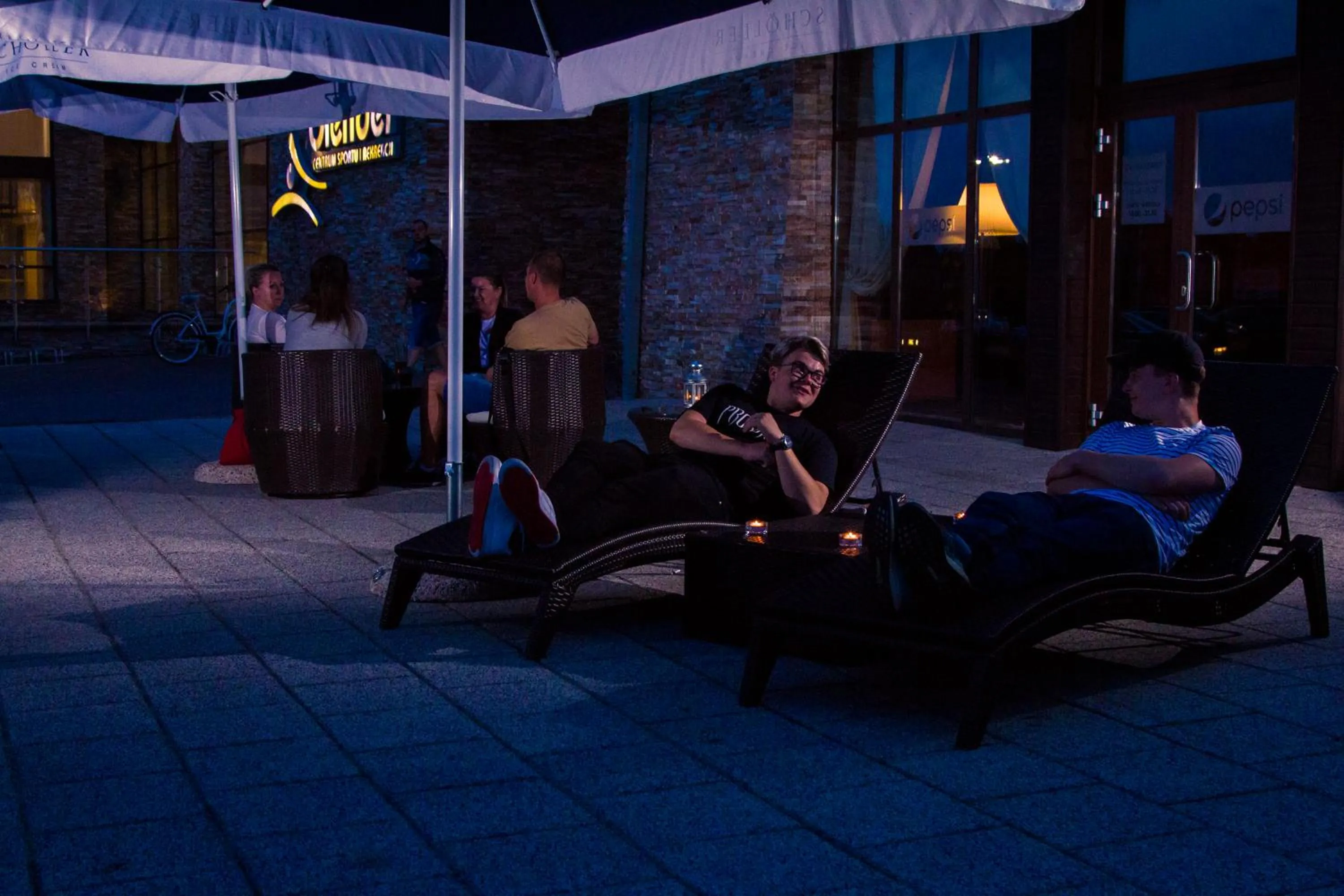 People in Hotel i Aquapark Olender