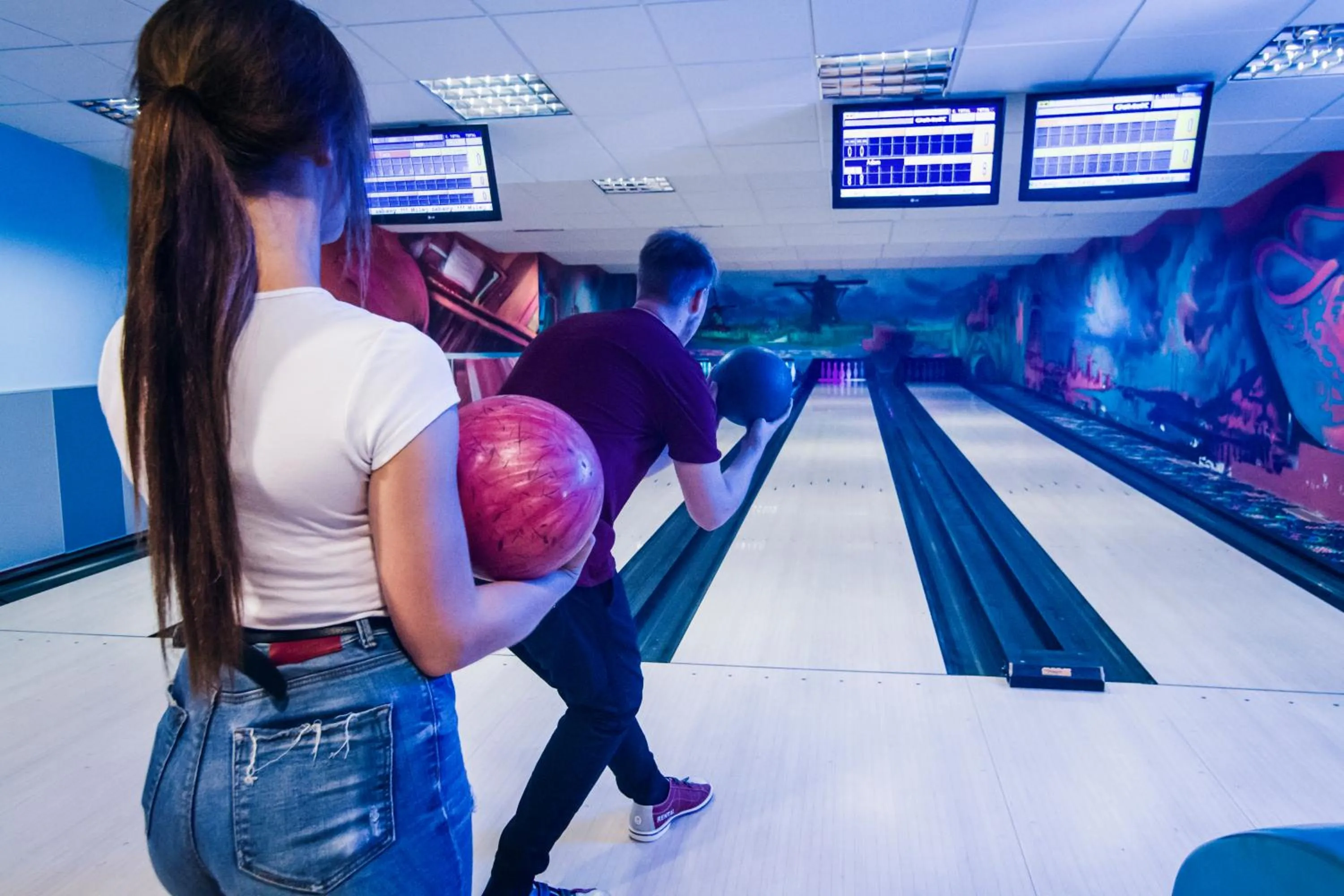 People in Hotel i Aquapark Olender