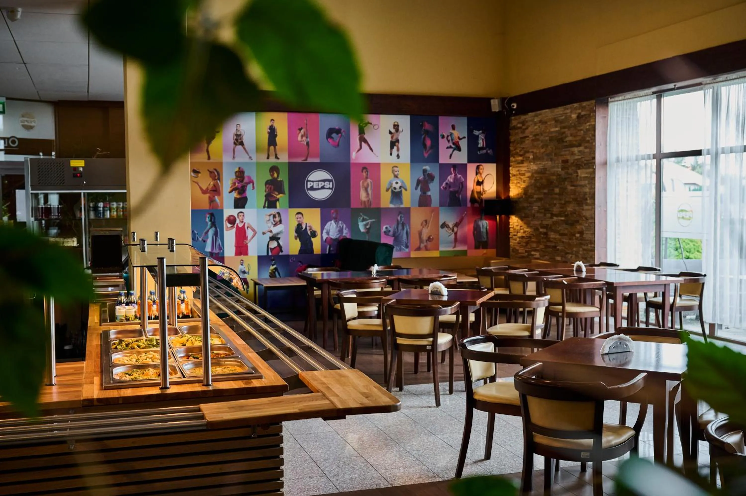 Restaurant/places to eat in Hotel i Aquapark Olender