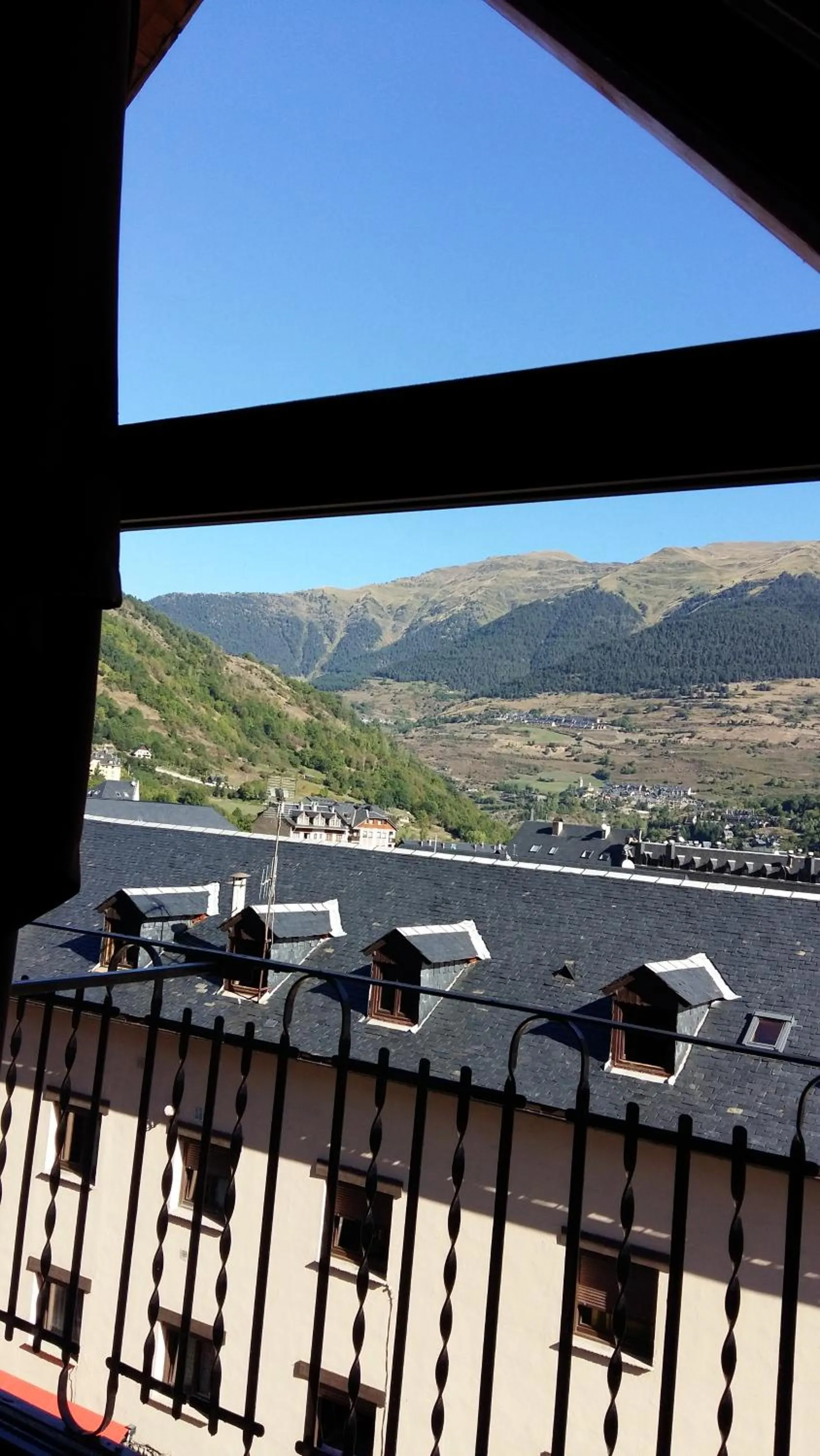 Mountain view in Hotel Orla