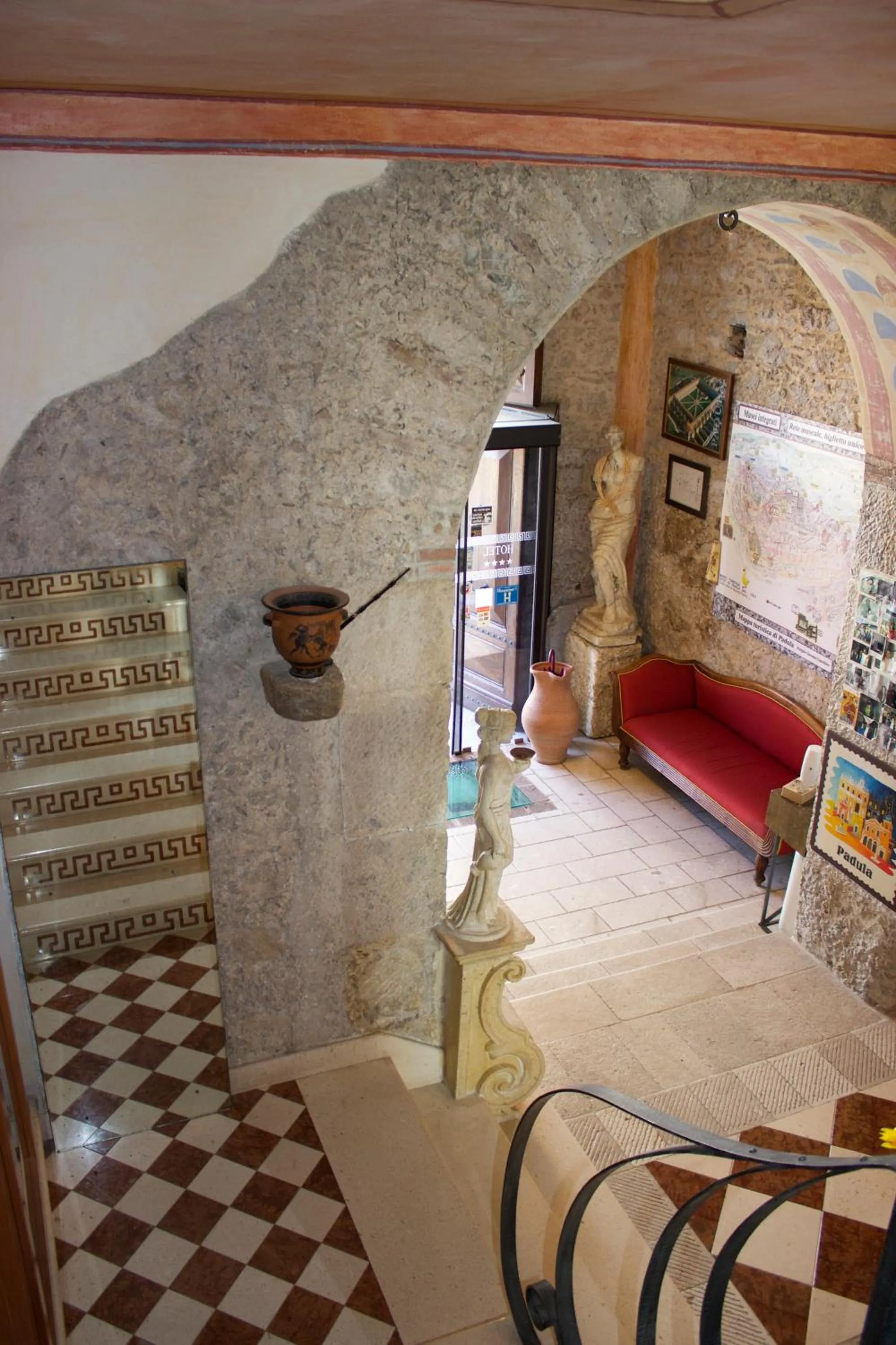 Lobby or reception in Villa Cosilinum