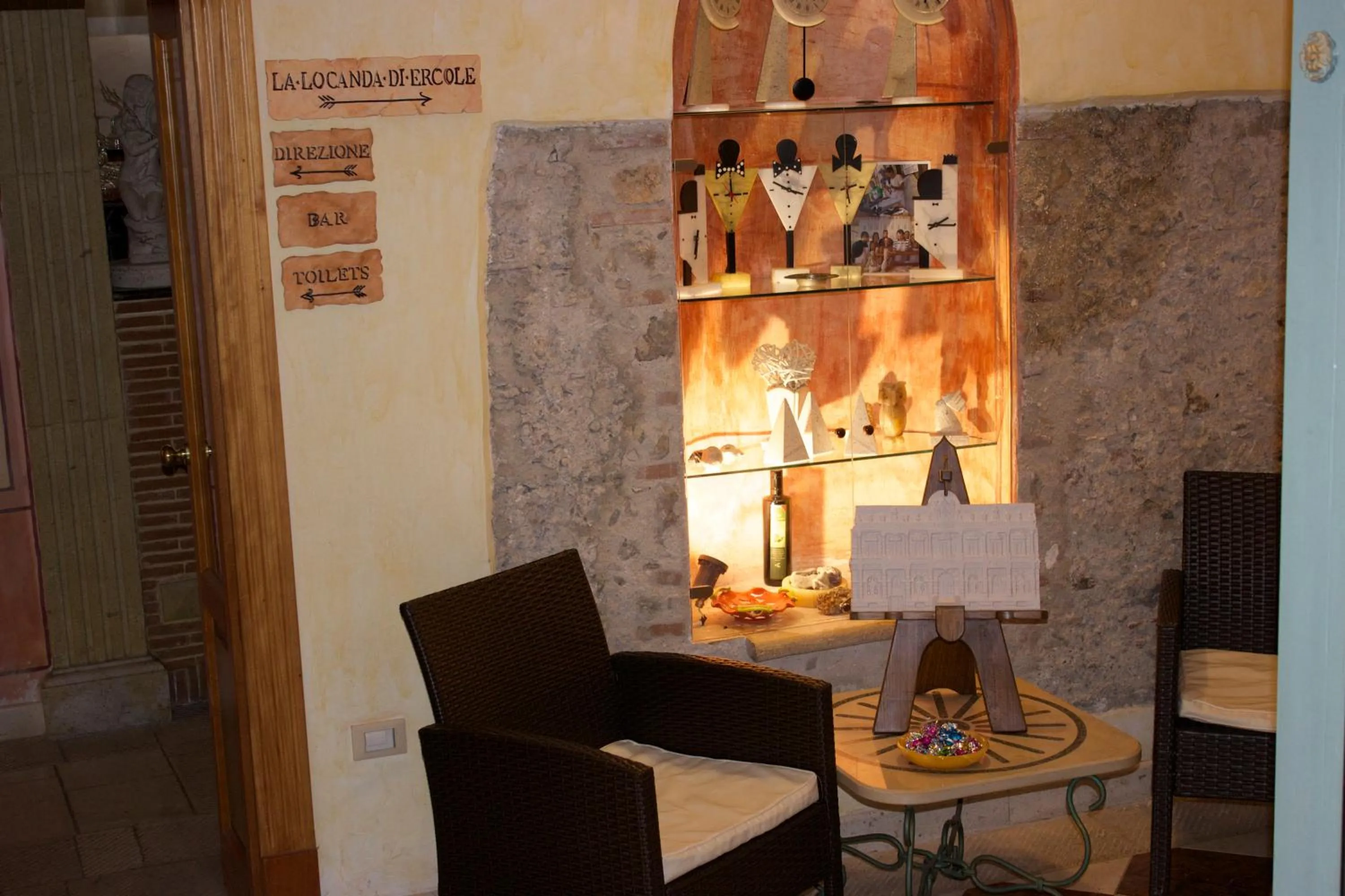 Lobby or reception in Villa Cosilinum