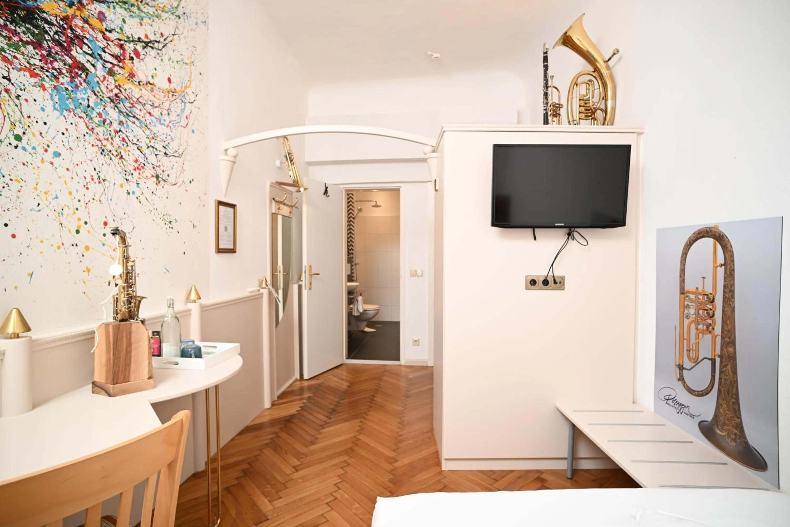 Photo of the whole room in Boutique Hotel Goldenes Lamm Villach