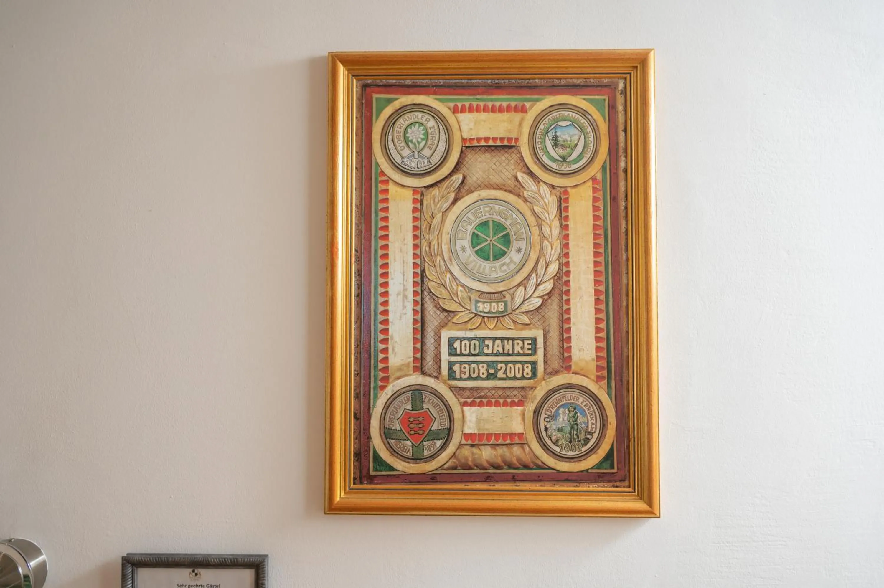 Decorative detail in Boutique Hotel Goldenes Lamm Villach