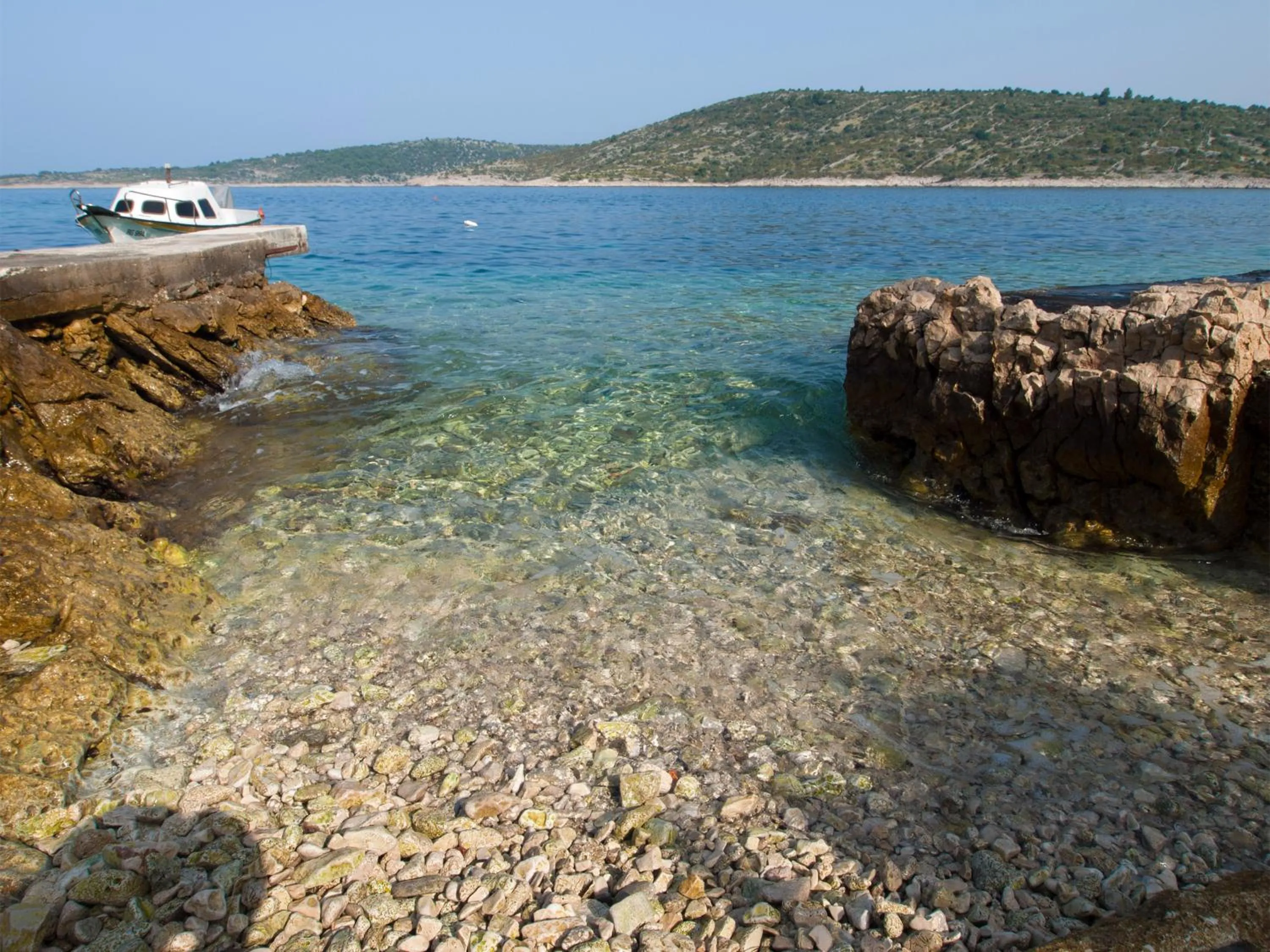 Beach in Villa Perla