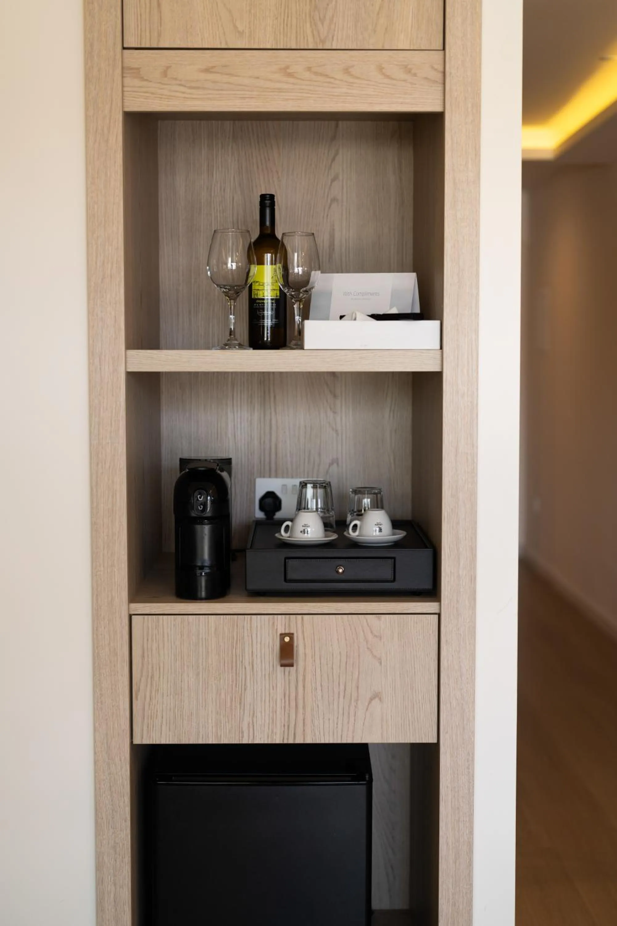 Coffee/tea facilities in Blue Harbour Boutique