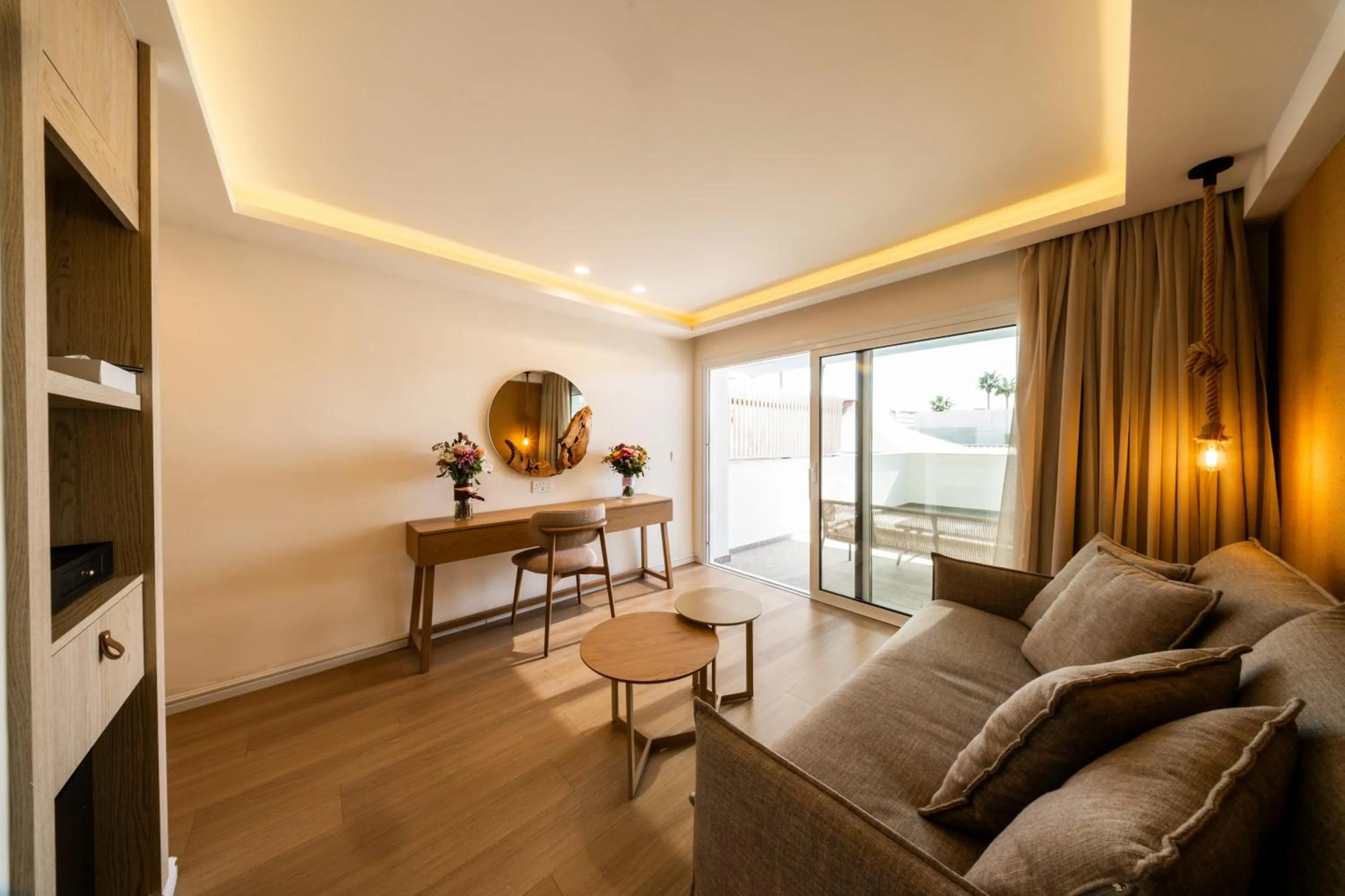 Living room in Blue Harbour Boutique