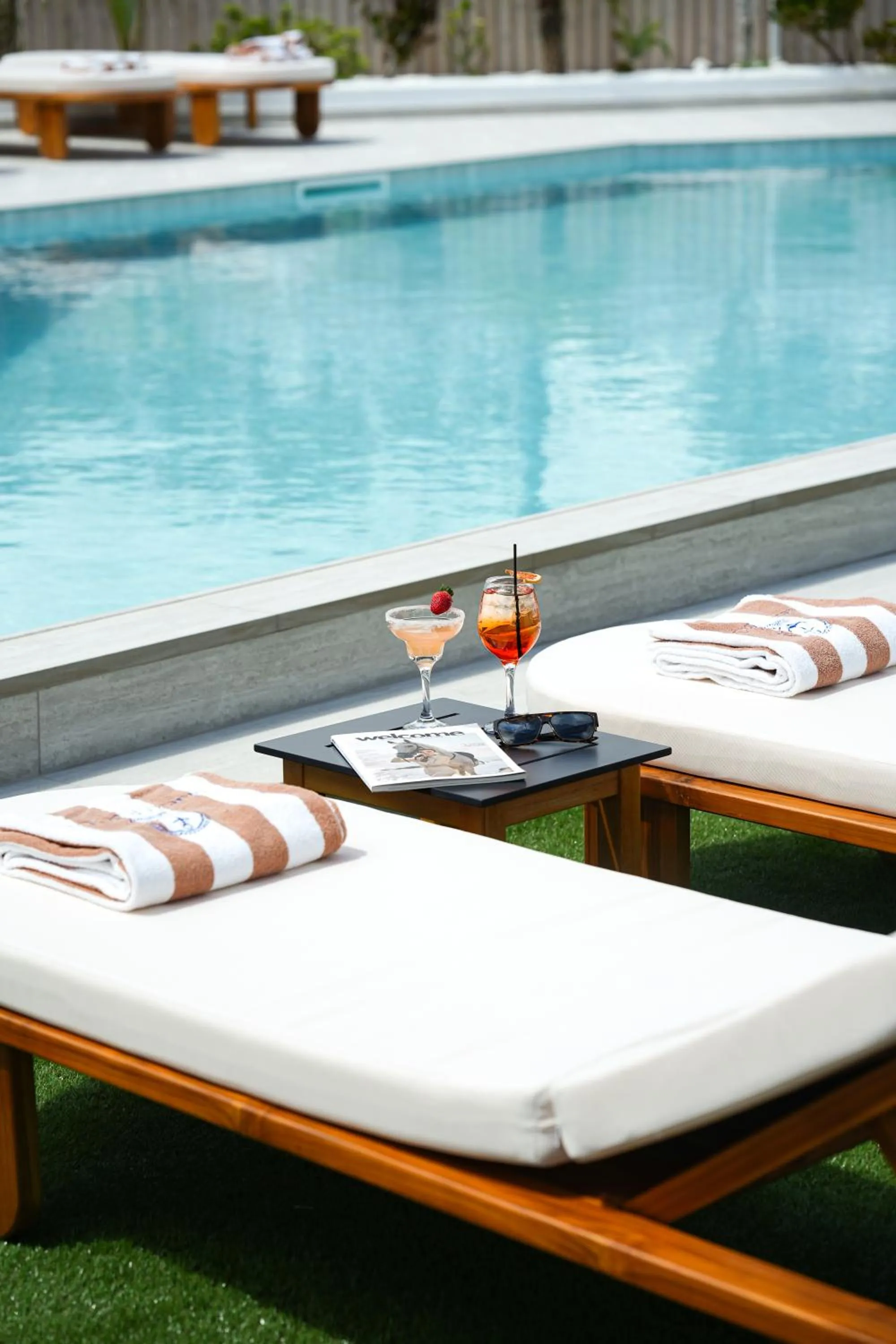 Swimming pool in Blue Harbour Boutique