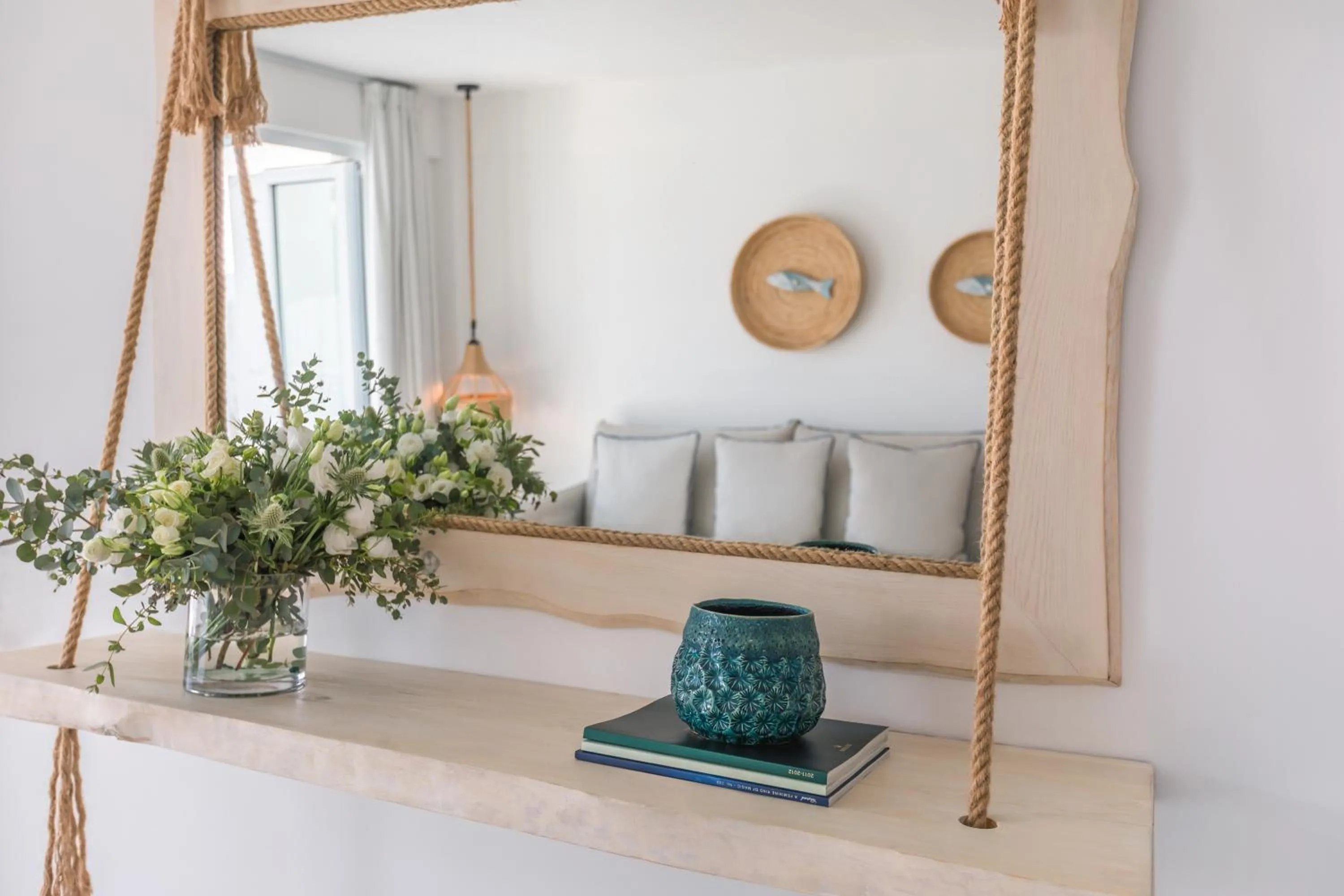 Seating area in Blue Harbour Boutique