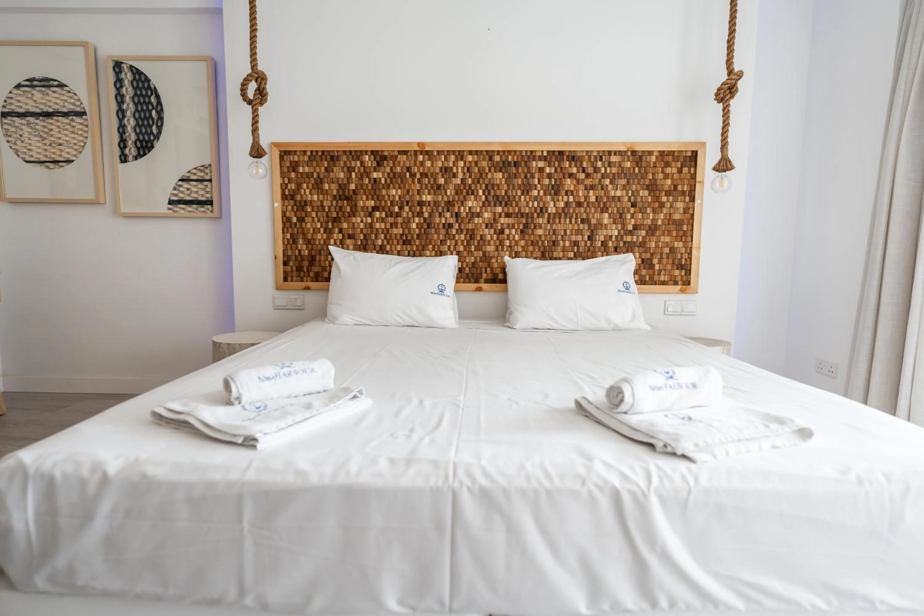 Bed in Blue Harbour Boutique