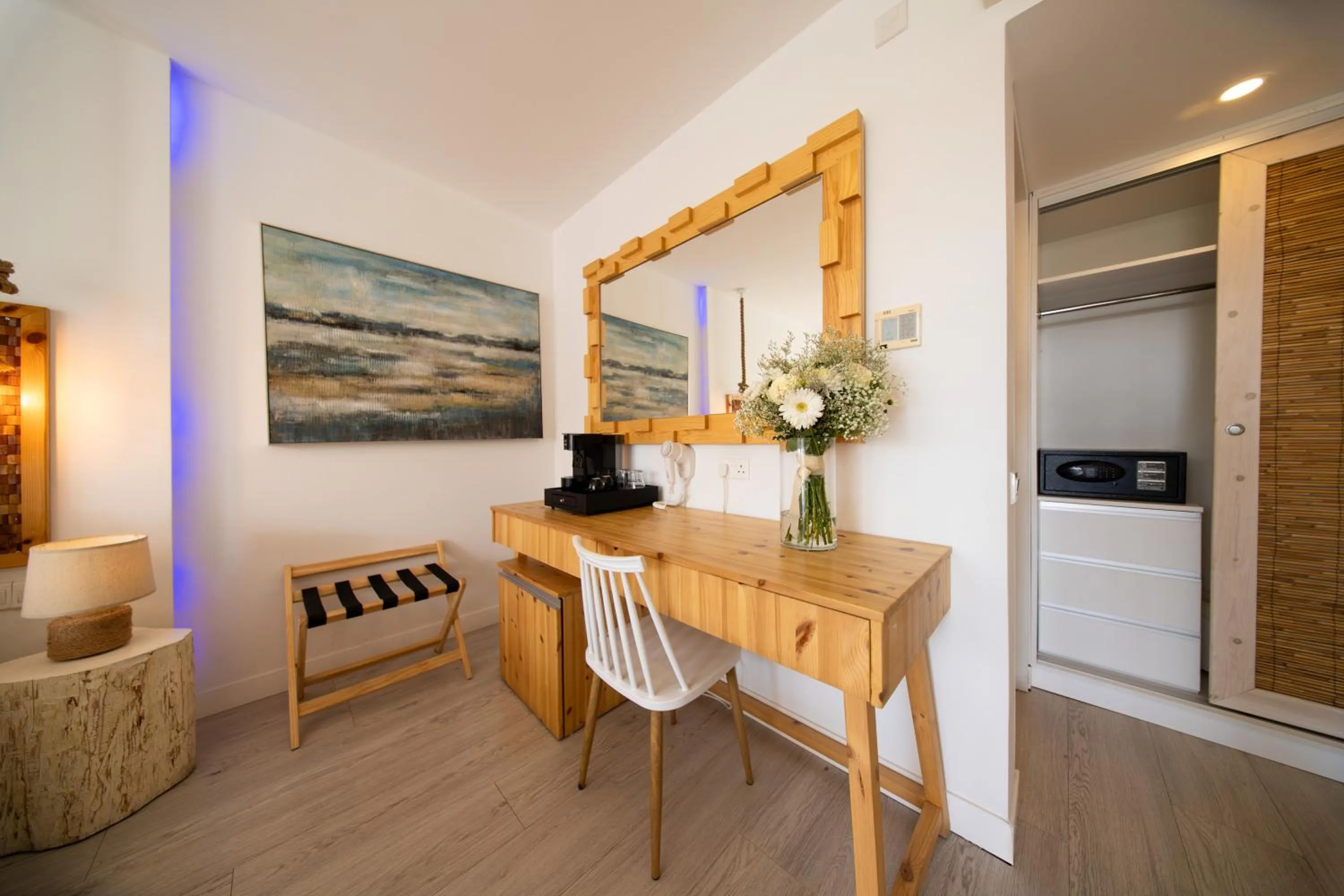 Seating area in Blue Harbour Boutique