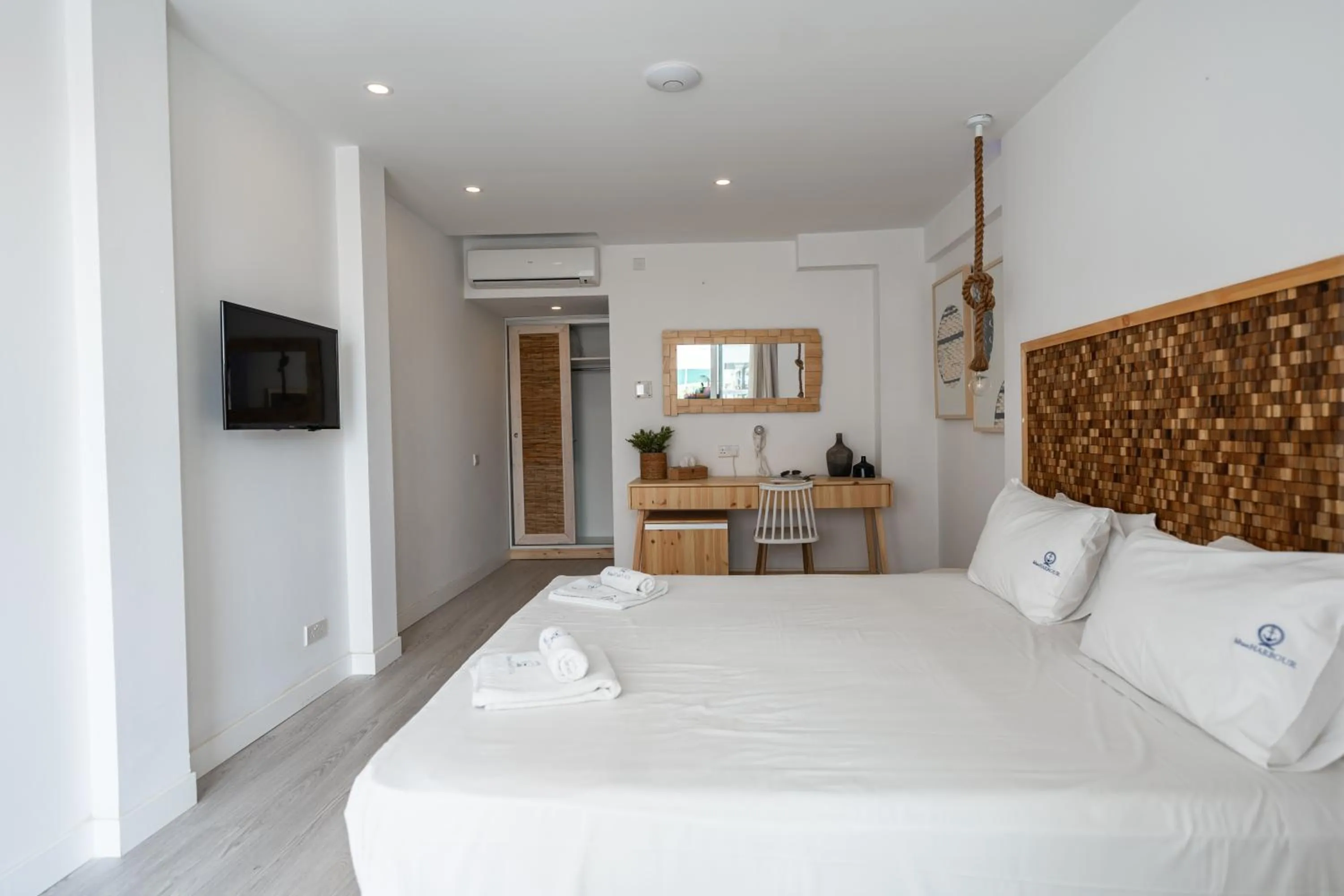 Bed in Blue Harbour Boutique