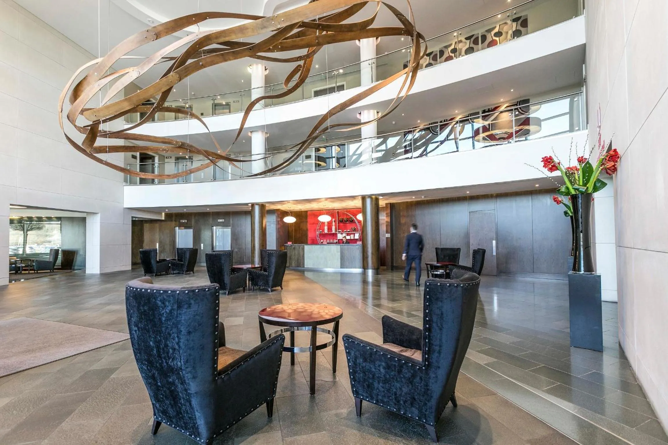 Lobby or reception in Brooklands Hotel & Spa