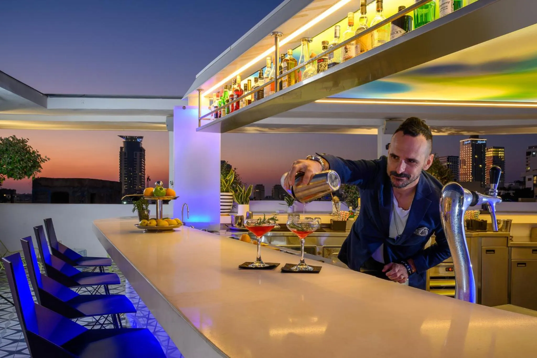 Lounge or bar in Poli House by AFI Hotels