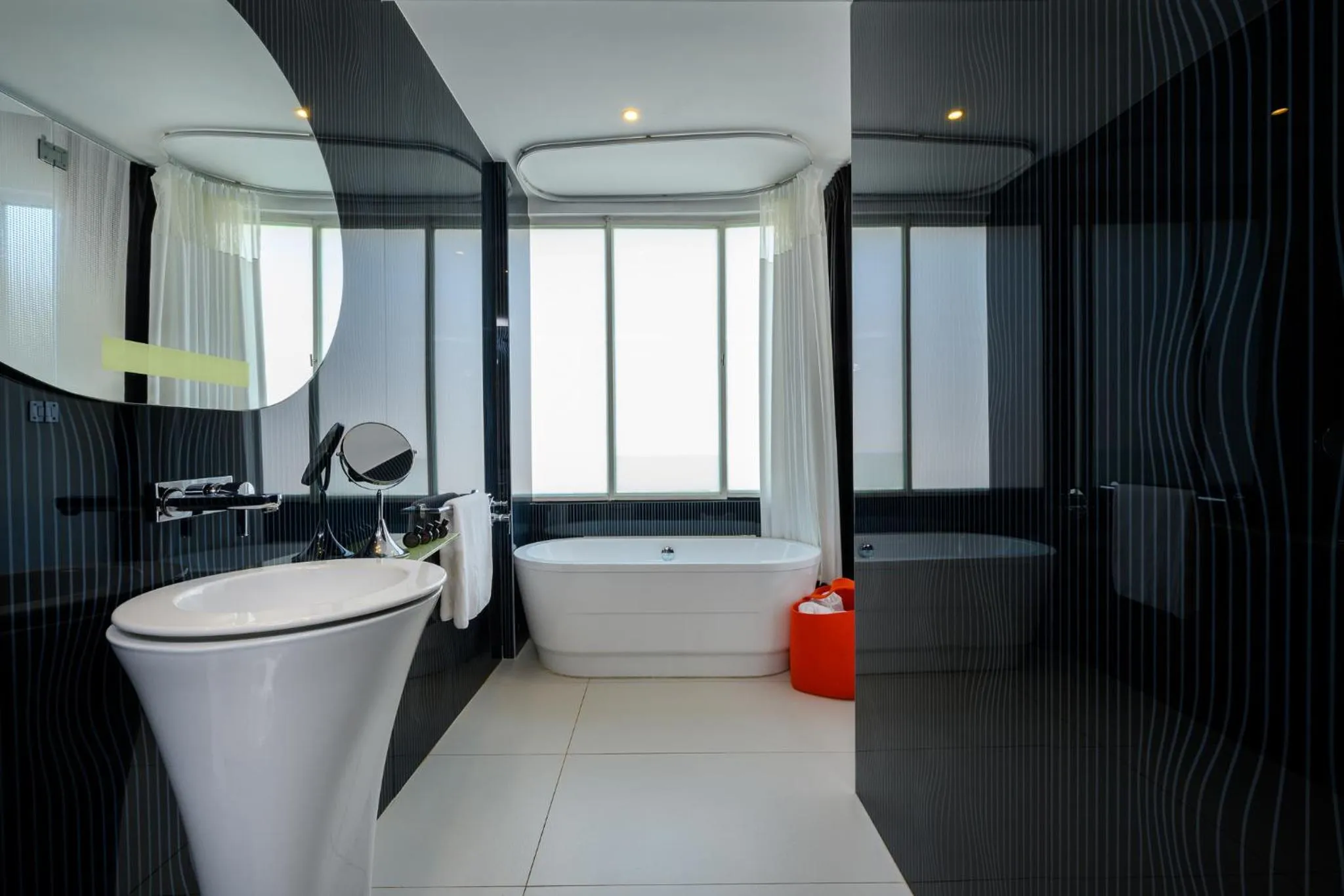 Bathroom in Poli House by AFI Hotels
