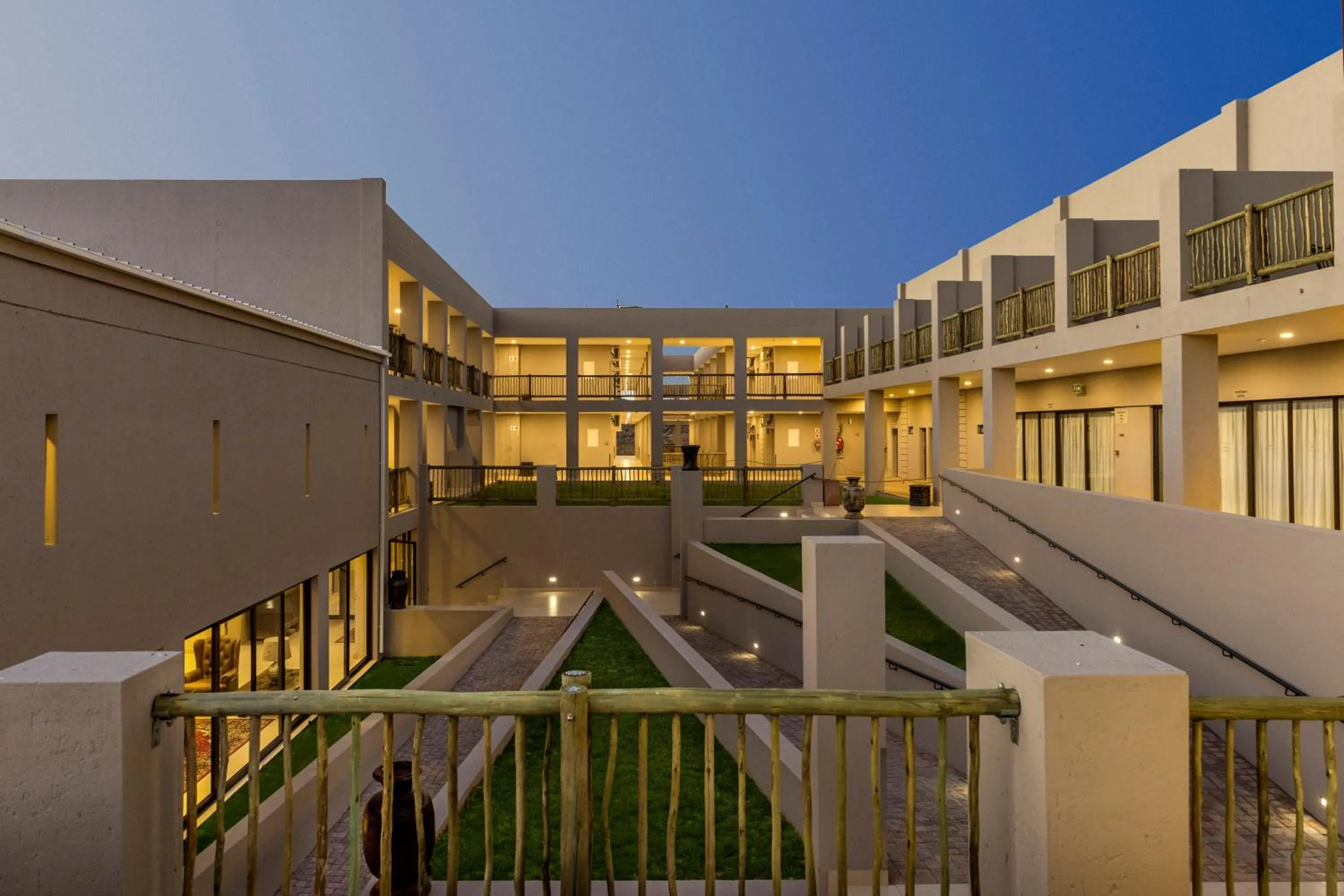 Property building in Springbok Inn