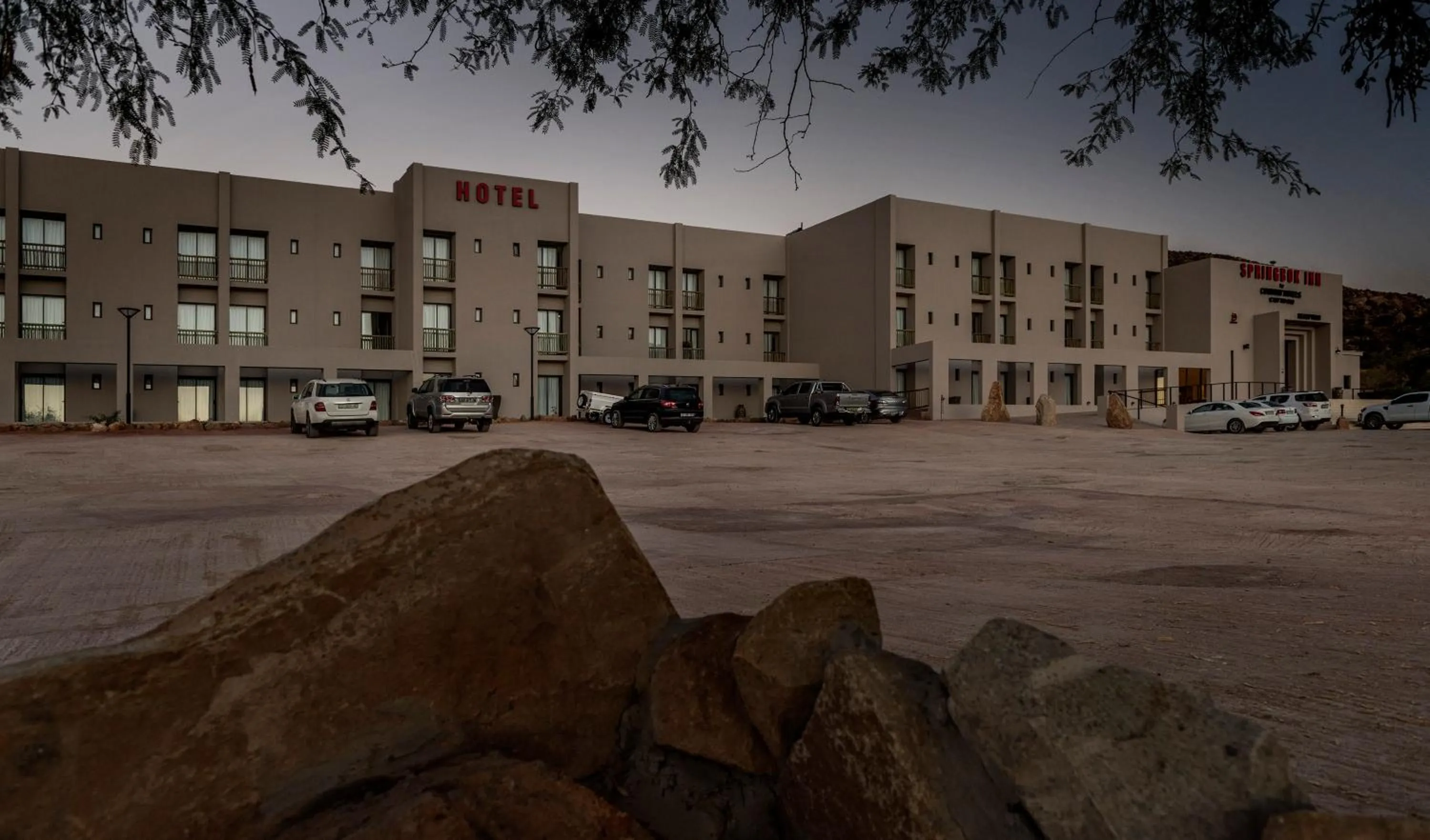 Property building in Springbok Inn