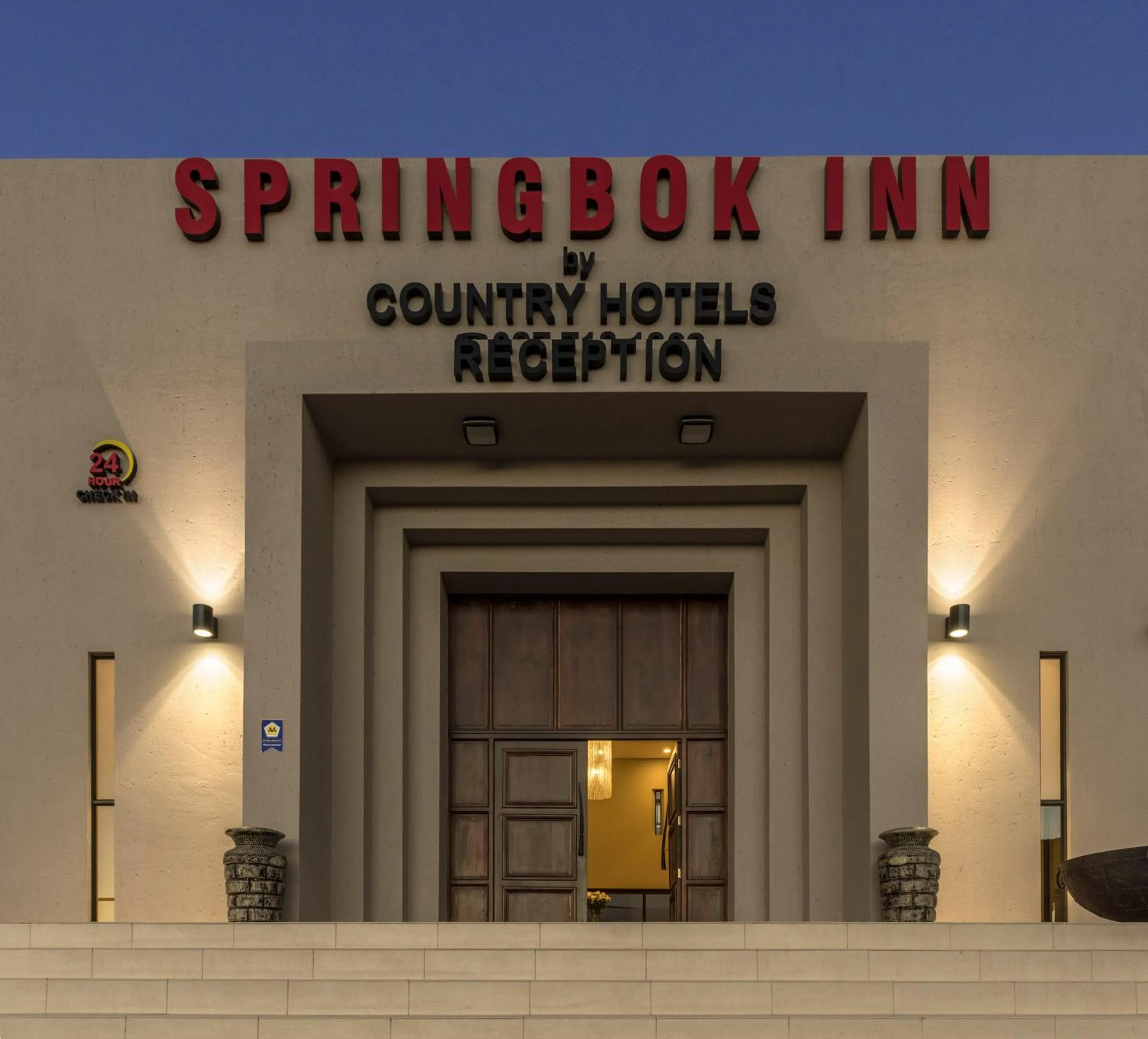 Property building in Springbok Inn