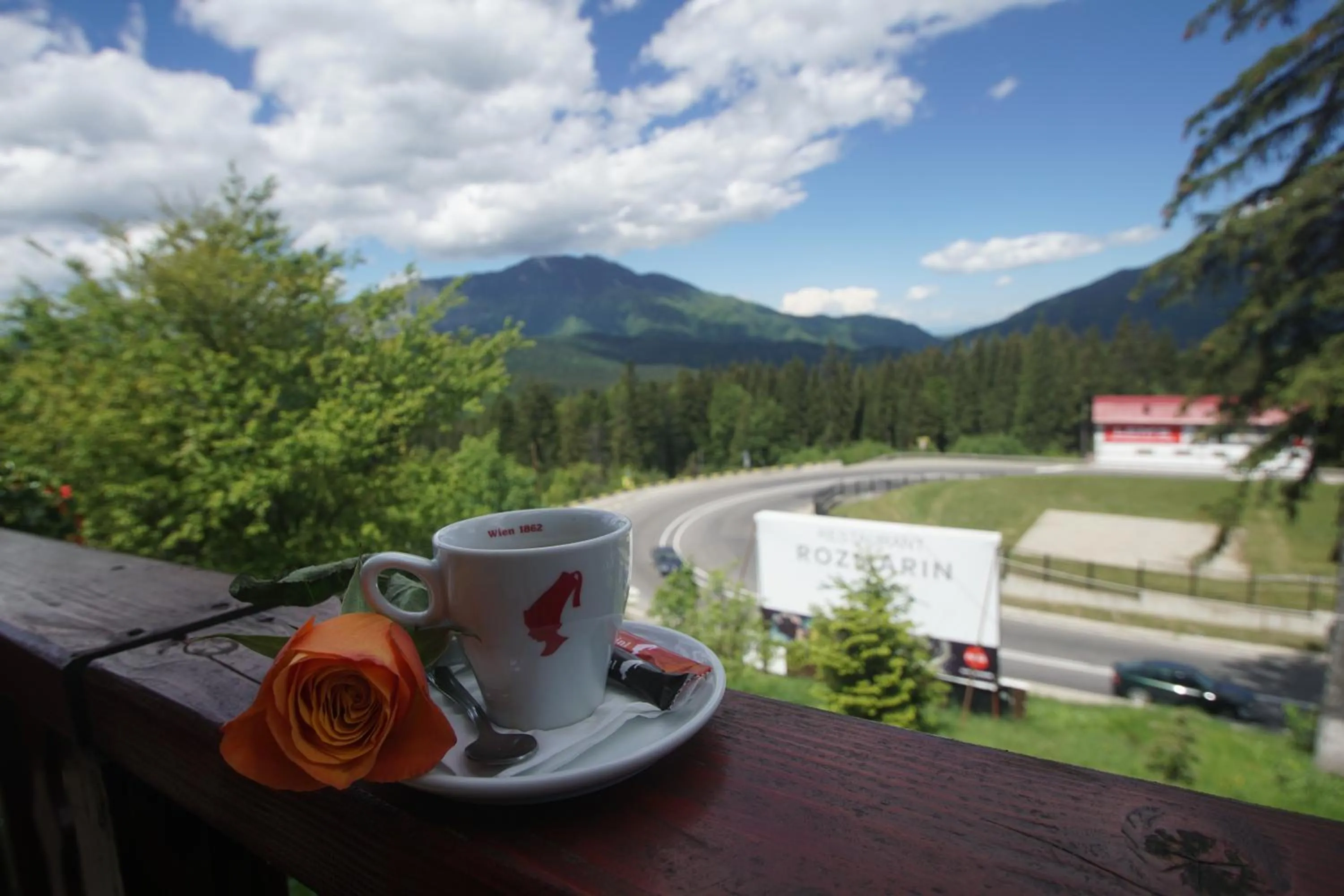 View (from property/room) in Hotel Rozmarin