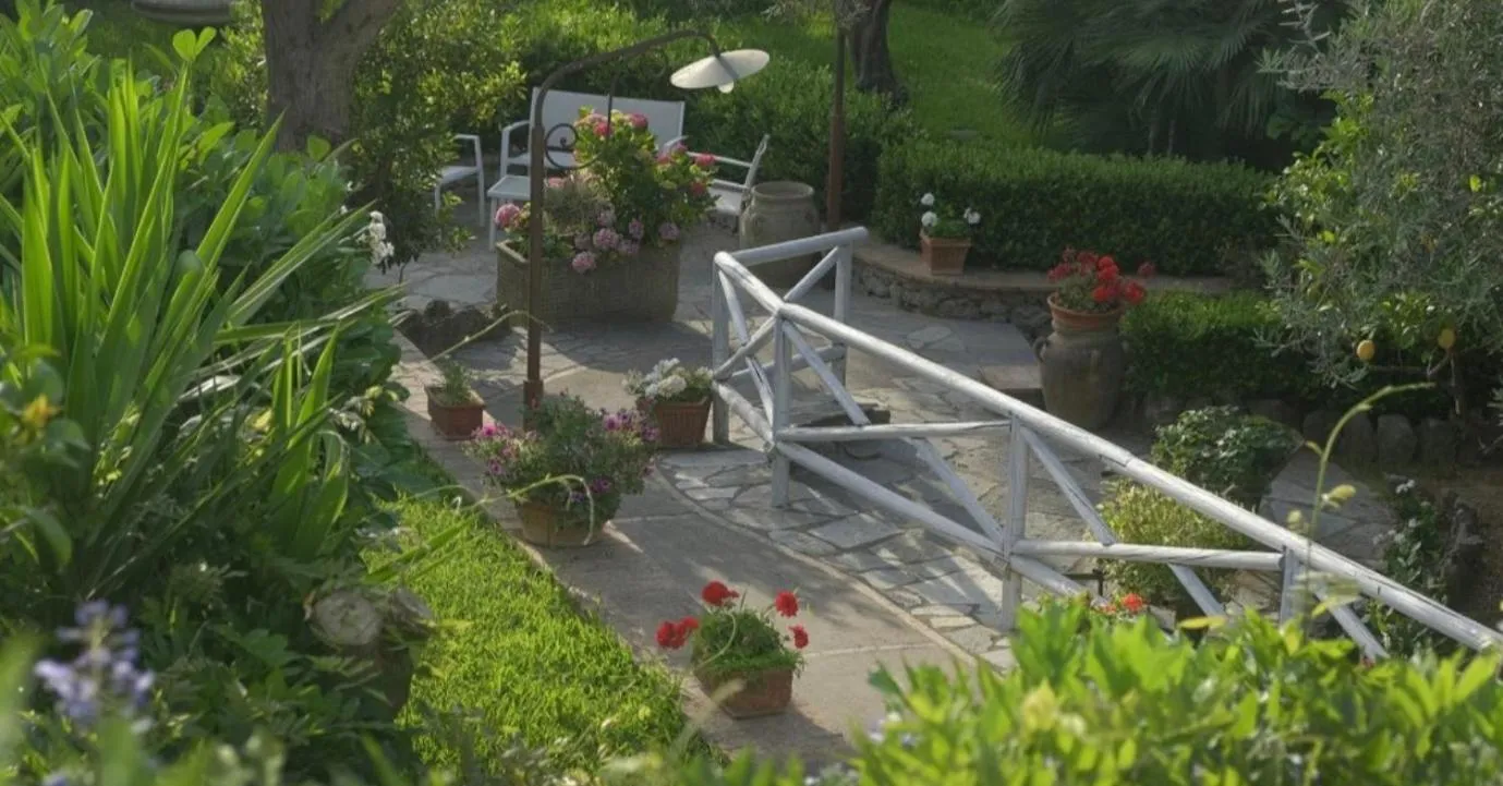 Garden in Relais Villa Anna