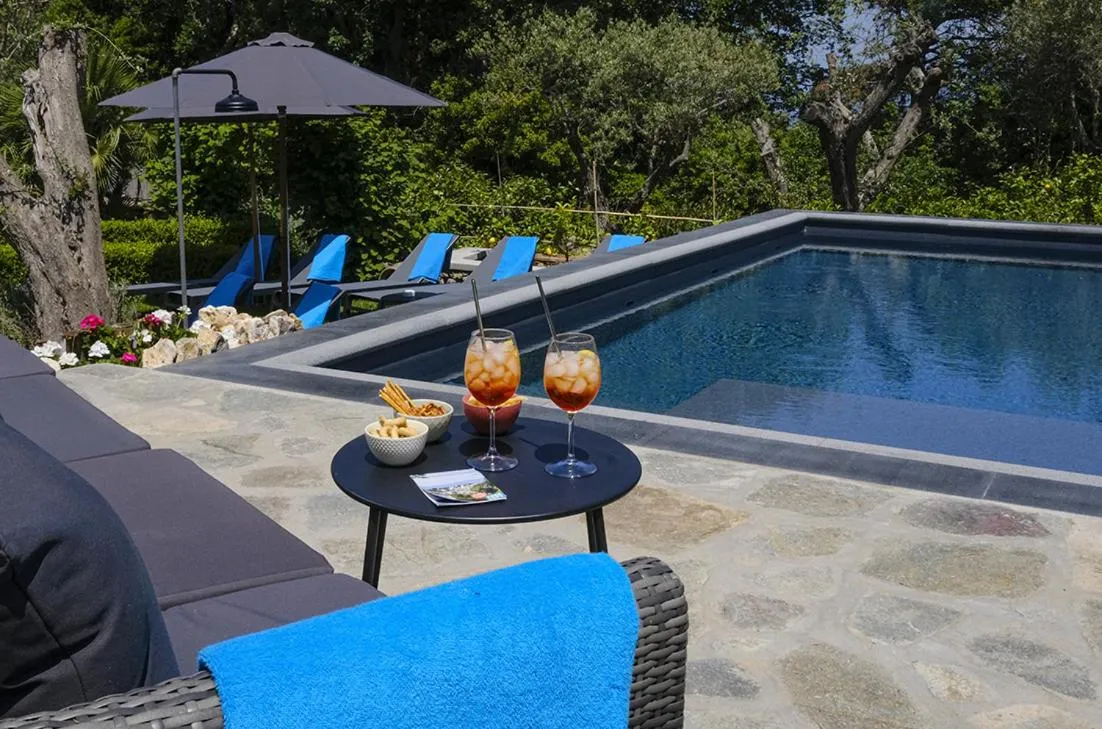 Swimming pool in Relais Villa Anna