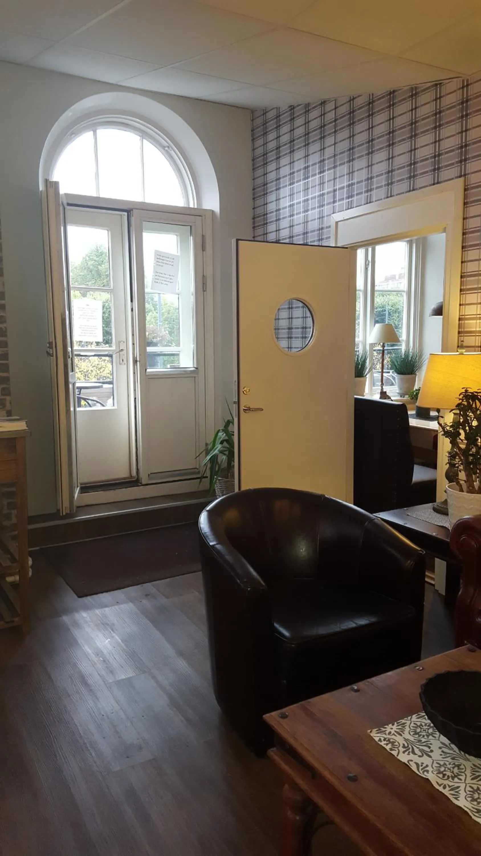 Communal lounge/ TV room in Centralstationens Vandrarhem