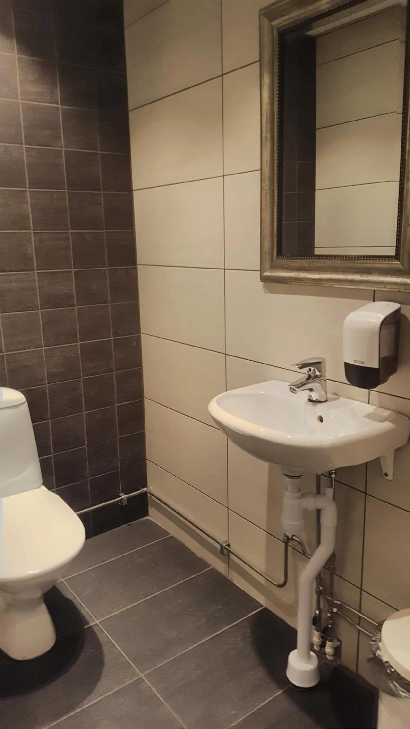 Toilet in Centralstationens Vandrarhem