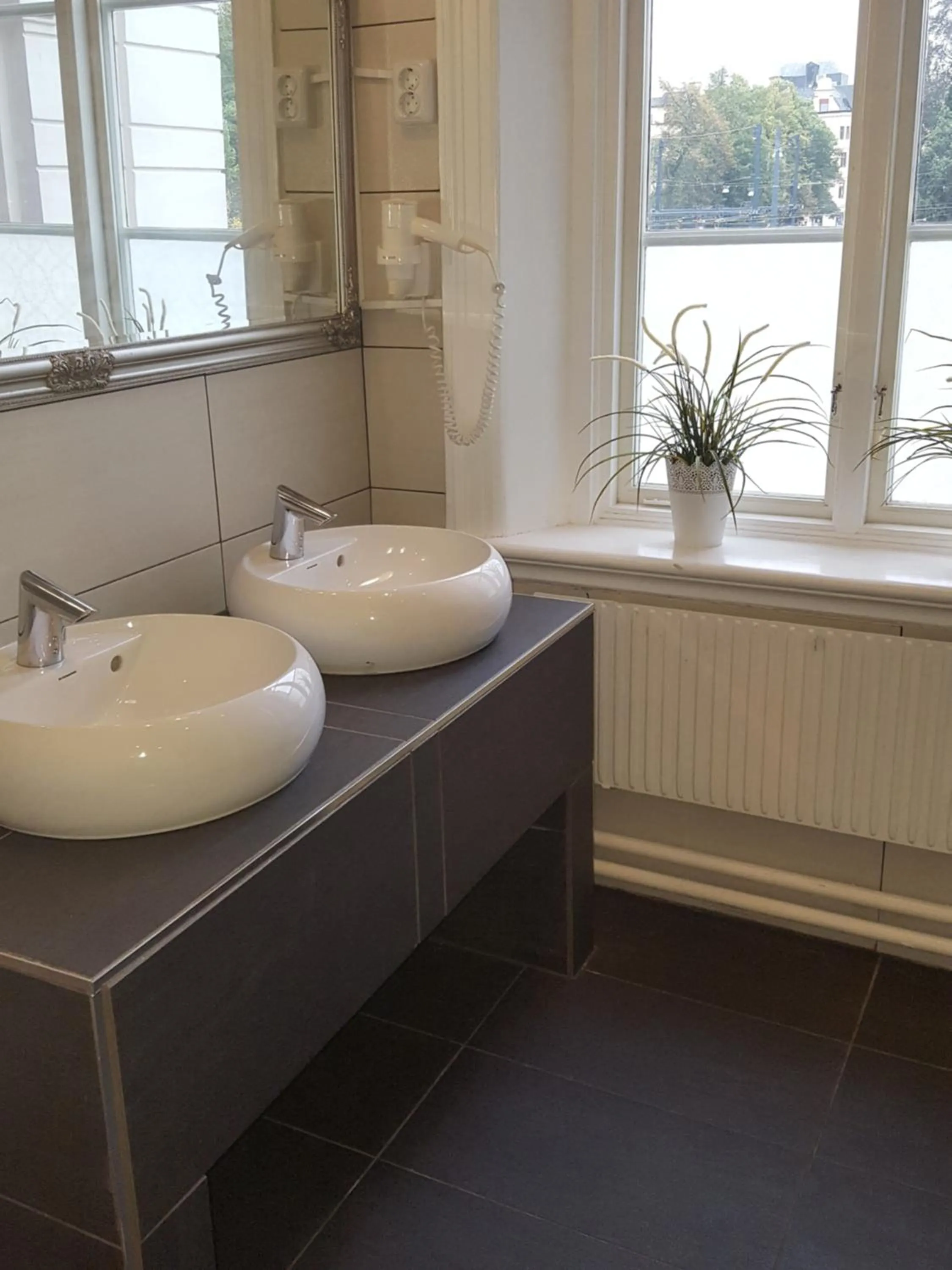 Shower in Centralstationens Vandrarhem