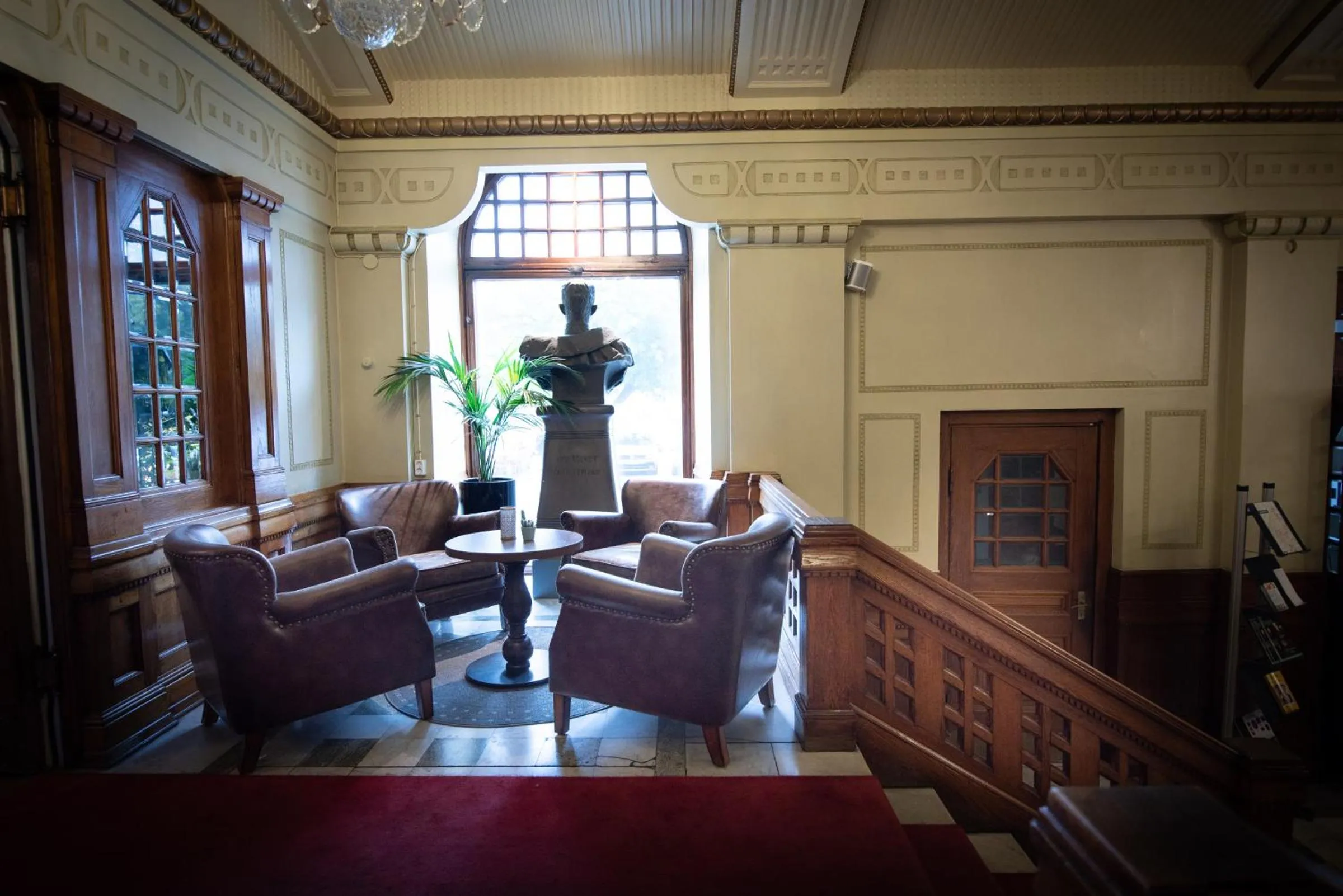 Lobby or reception in Stadshotellet Kristianstad