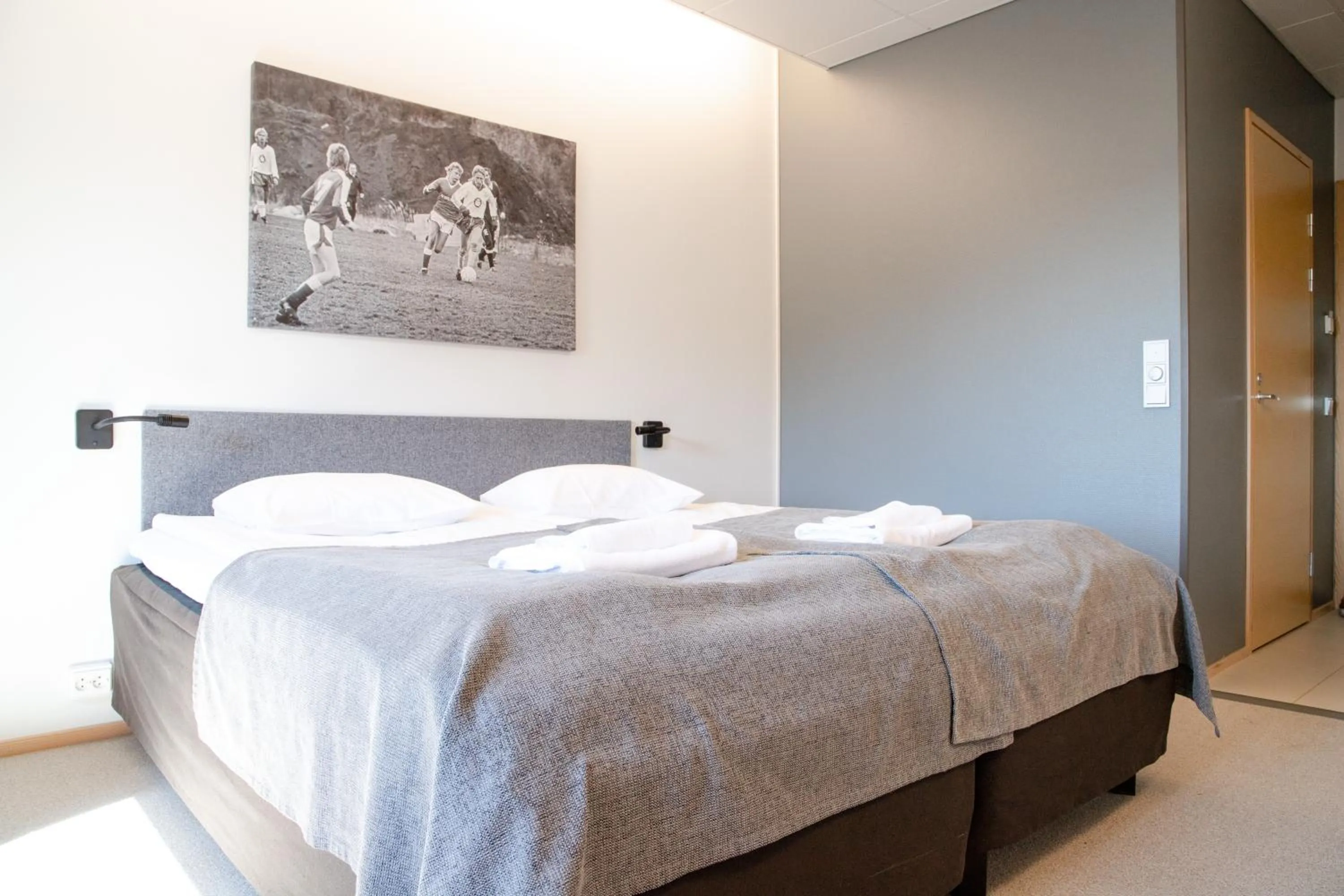 Bed in Santasport Resort