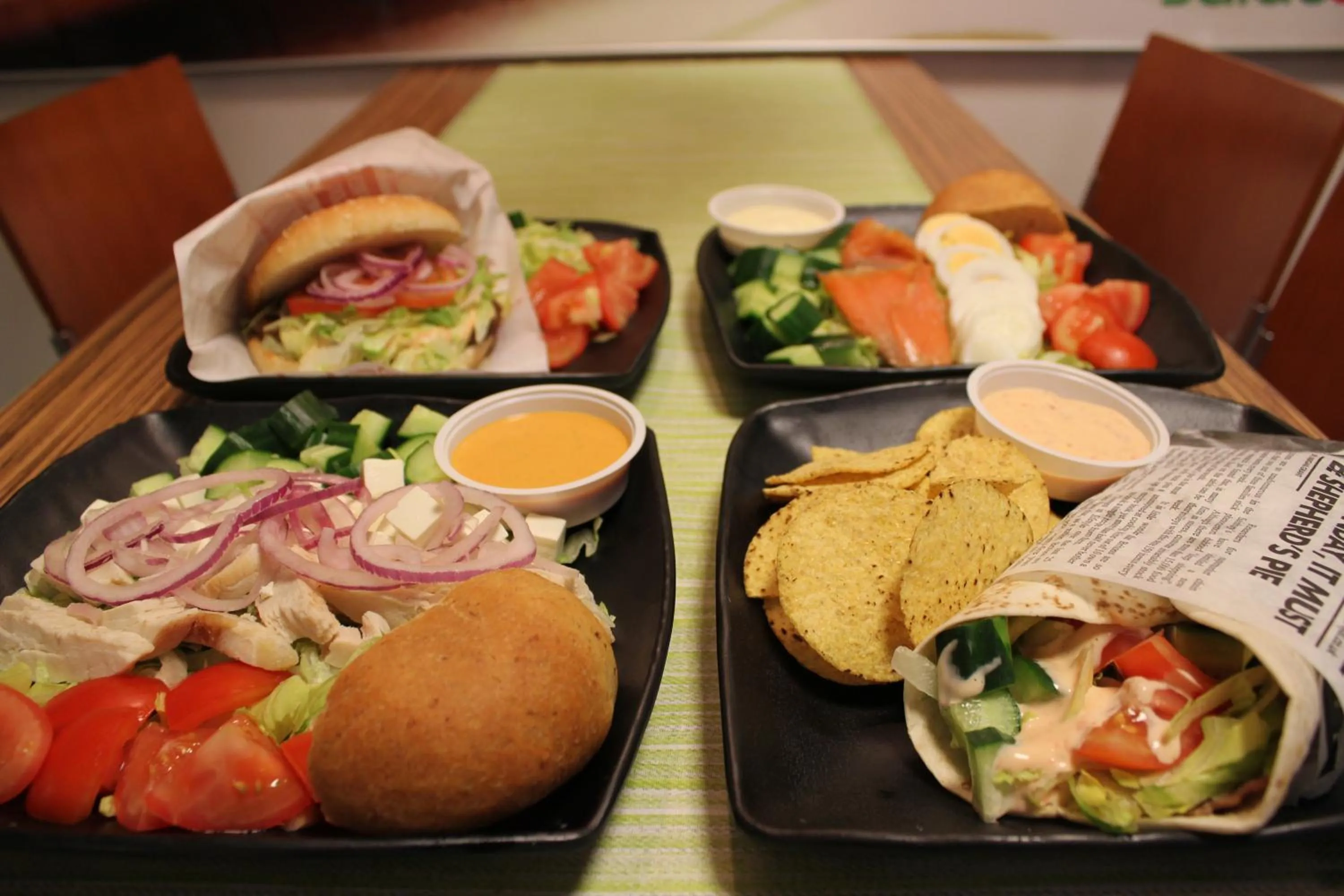 Food in Santasport Resort