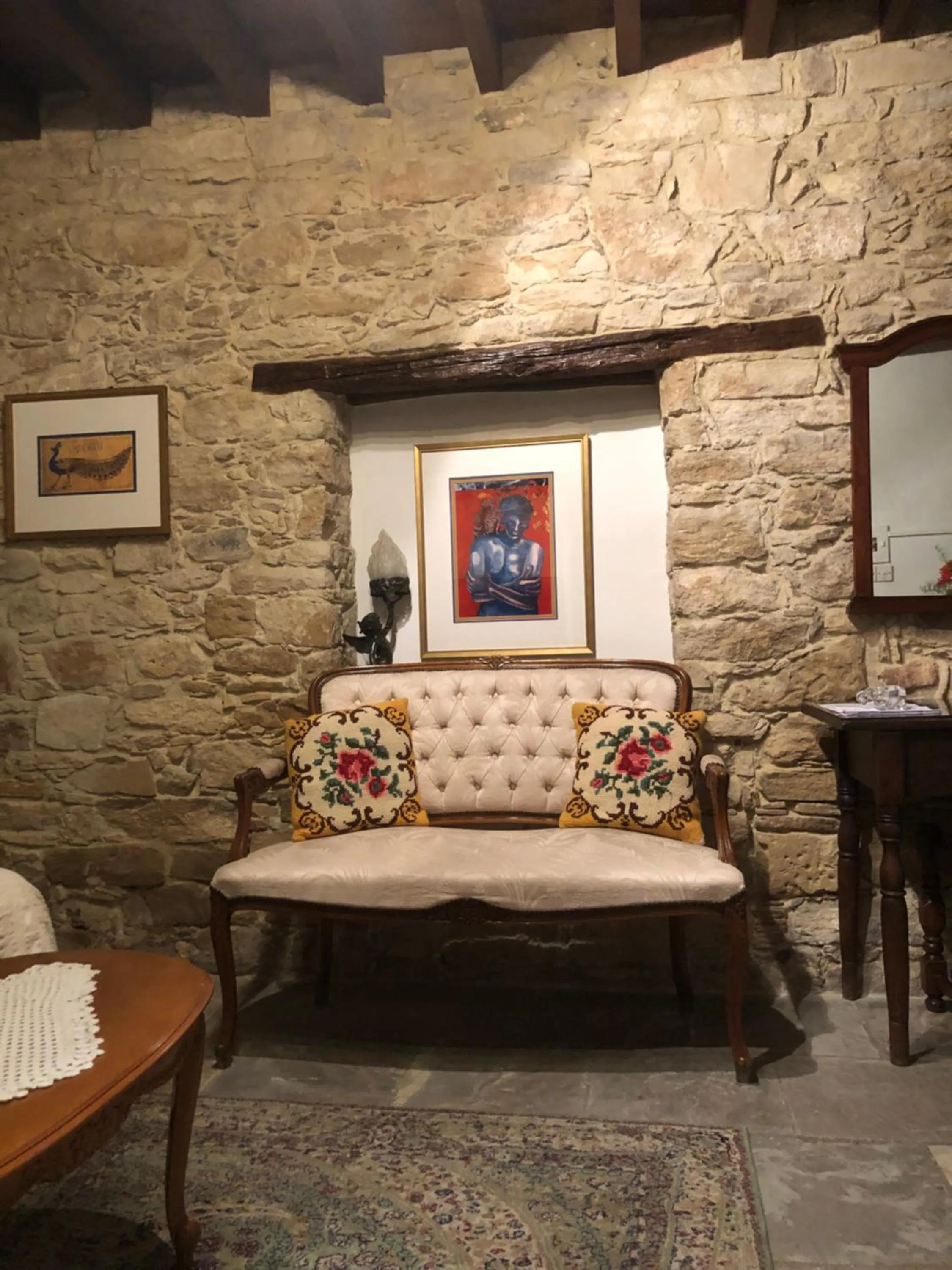 Seating area in Niki's House