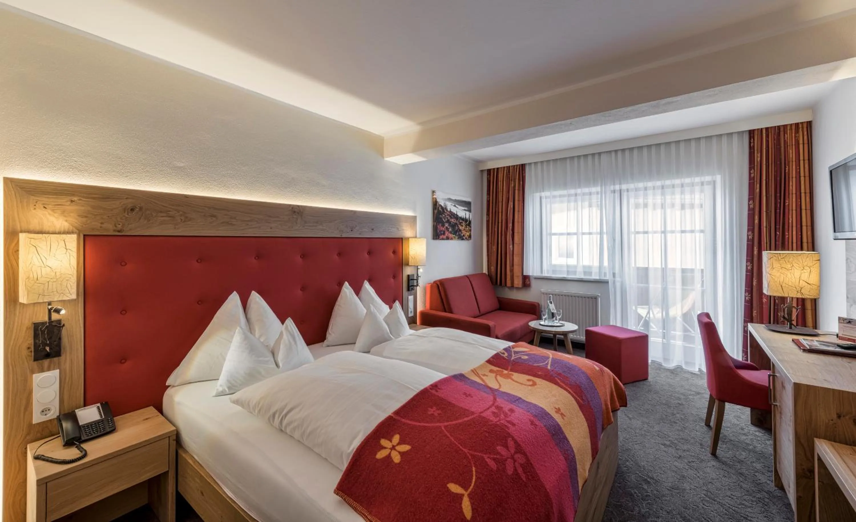 Photo of the whole room, Bed in Hotel Alpenland