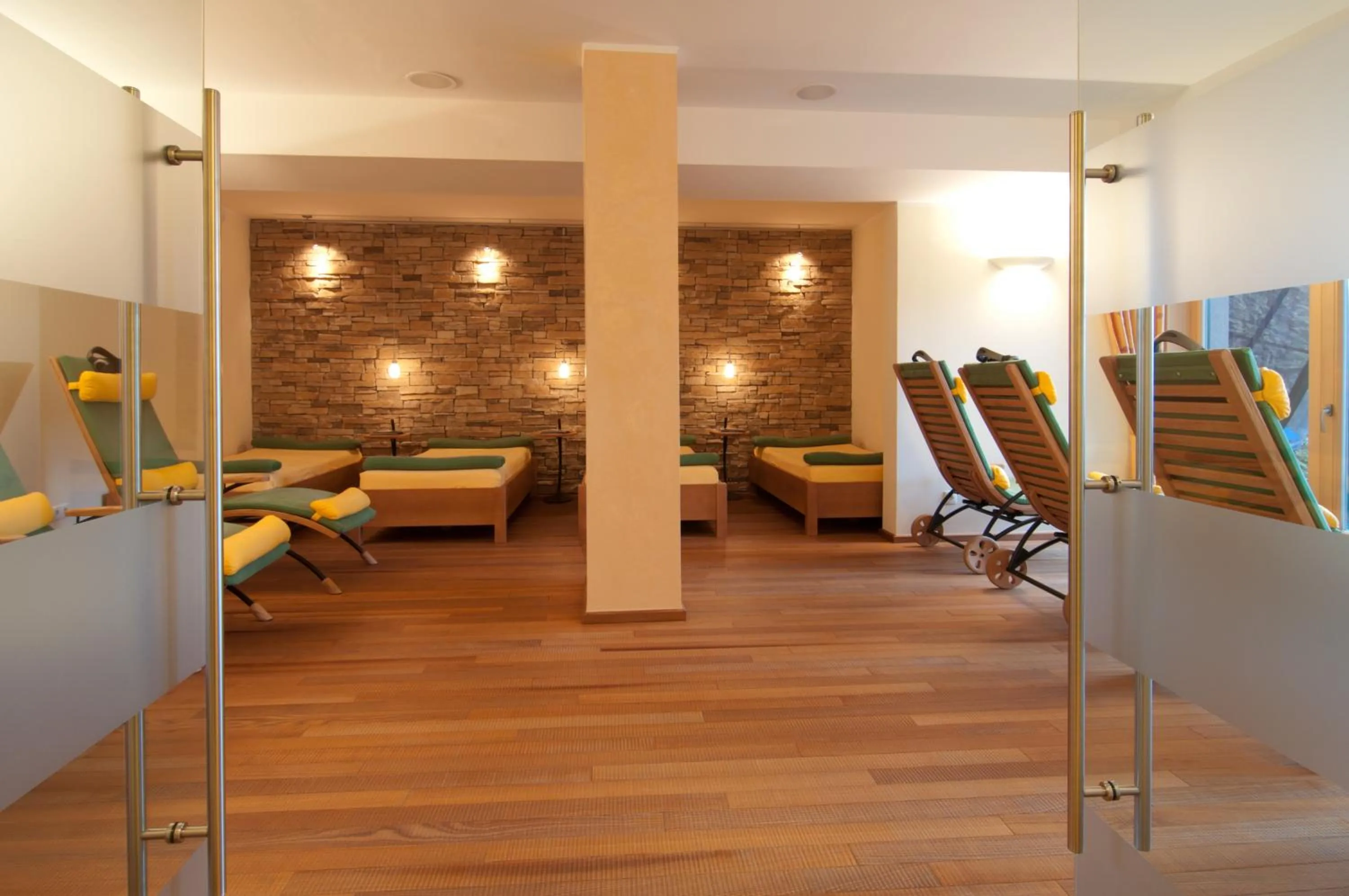 Spa and wellness centre/facilities, Bed in Hotel Alpenland