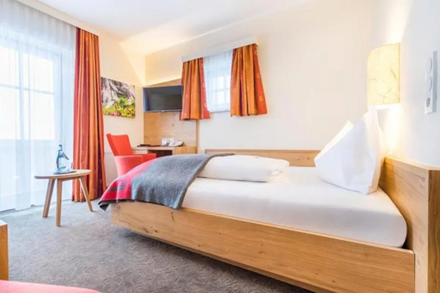 Photo of the whole room, Bed in Hotel Alpenland