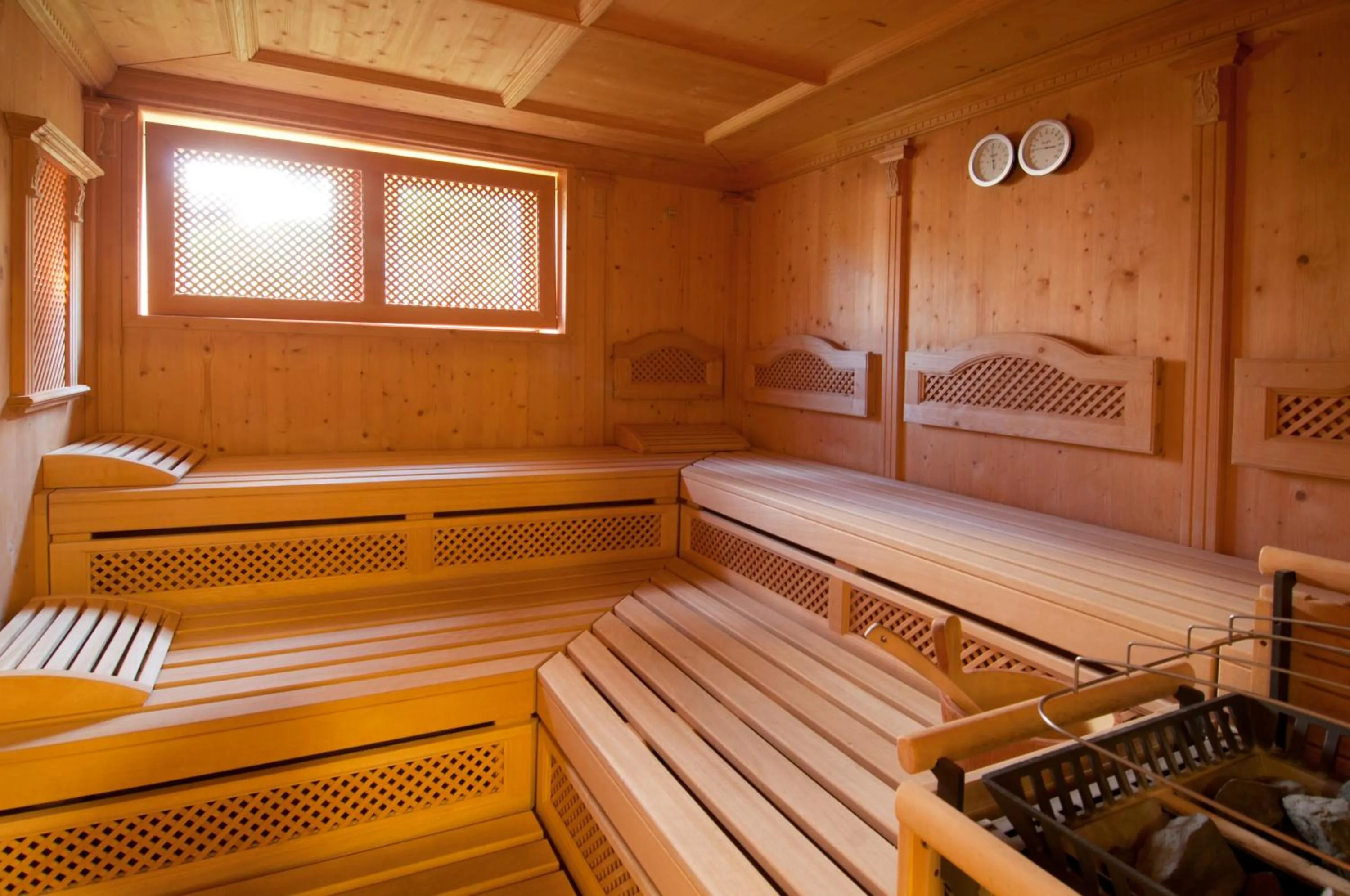 Sauna in Hotel Alpenland